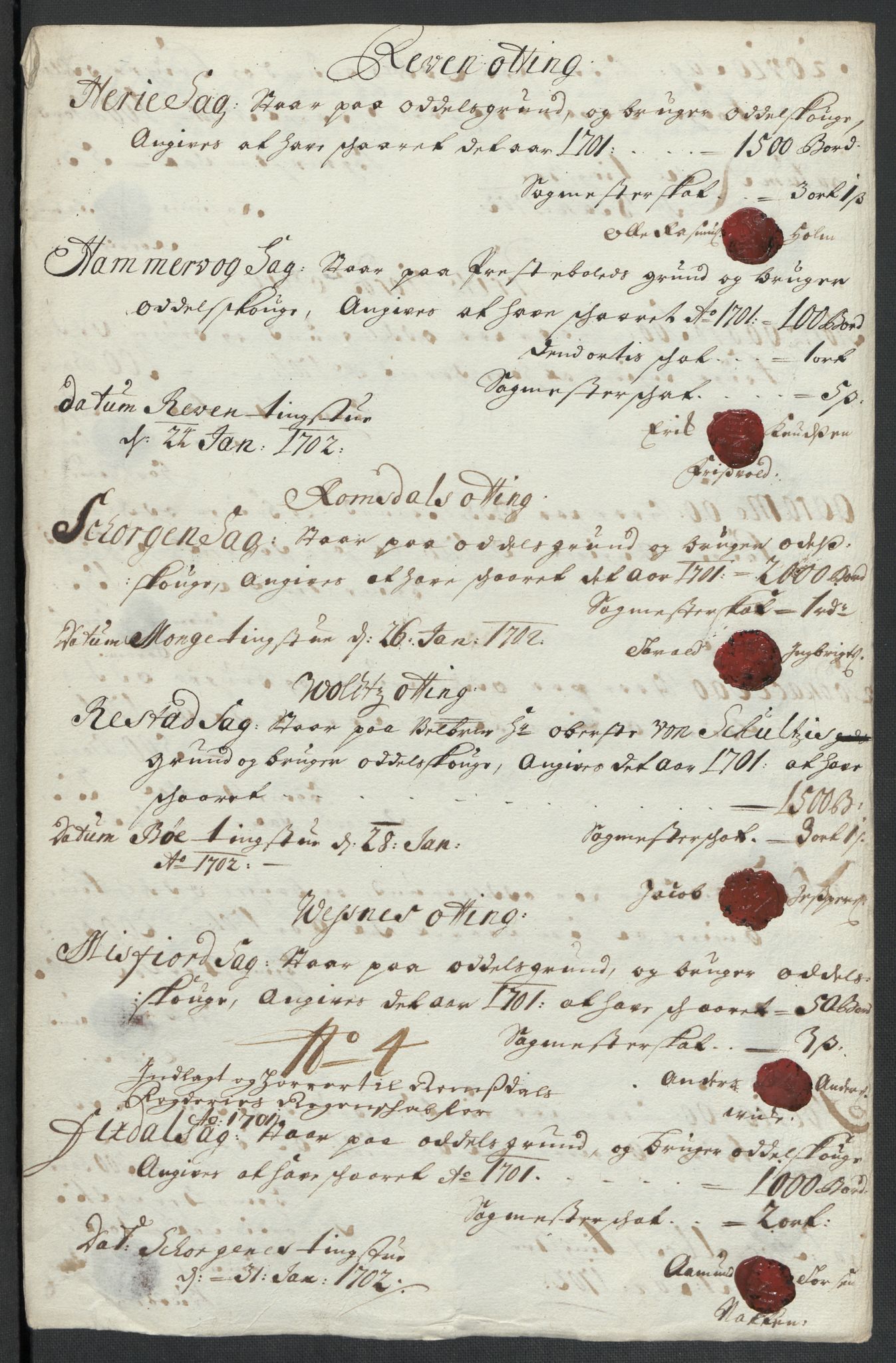 Rentekammeret inntil 1814, Reviderte regnskaper, Fogderegnskap, RA/EA-4092/R55/L3655: Fogderegnskap Romsdal, 1701-1702, s. 76