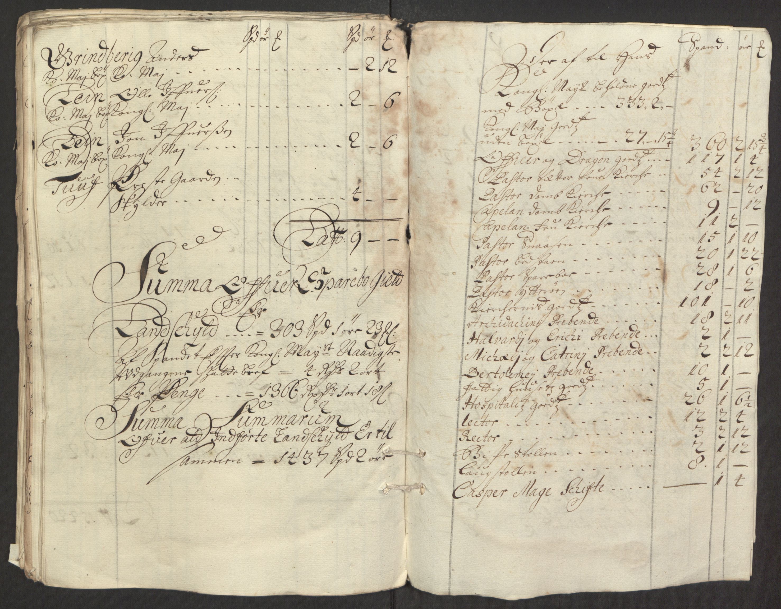 Rentekammeret inntil 1814, Reviderte regnskaper, Fogderegnskap, AV/RA-EA-4092/R63/L4308: Fogderegnskap Inderøy, 1692-1694, s. 68