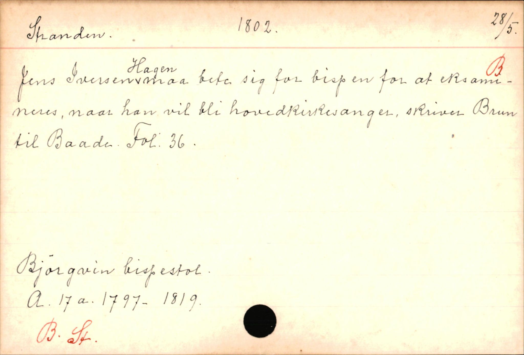 Haugen, Johannes - lærer, AV/SAB-SAB/PA-0036/01/L0001: Om klokkere og lærere, 1521-1904, s. 11003