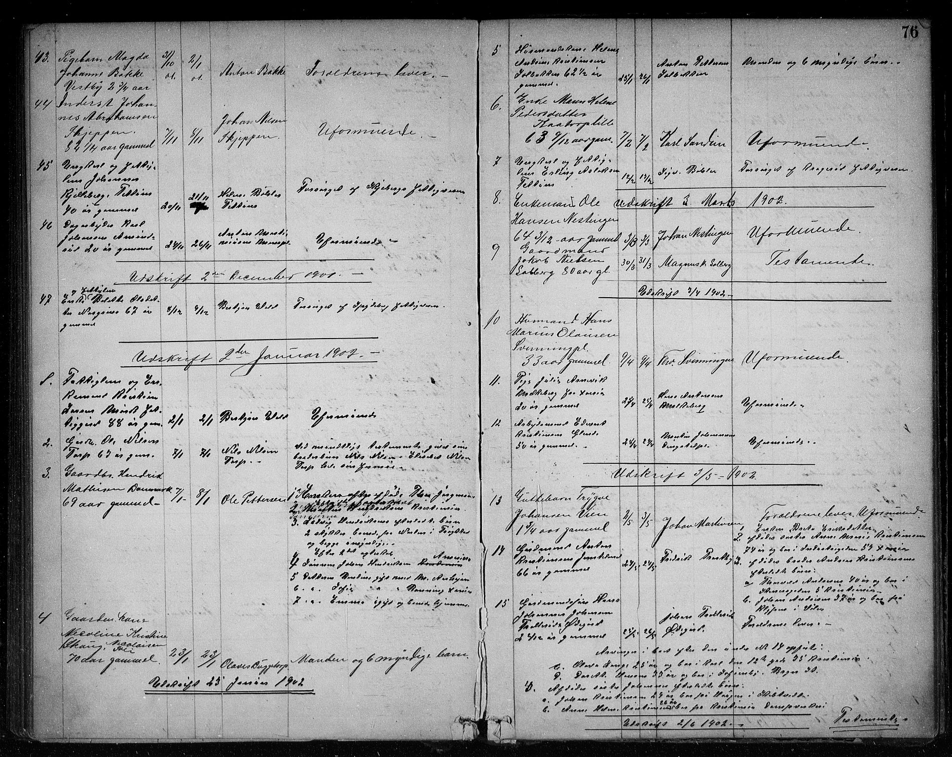 Spydeberg lensmannsarkiv, AV/SAO-A-10635/H/Ha/L0002: Dødsfallsprotokoll, 1868-1908, s. 75b-76a