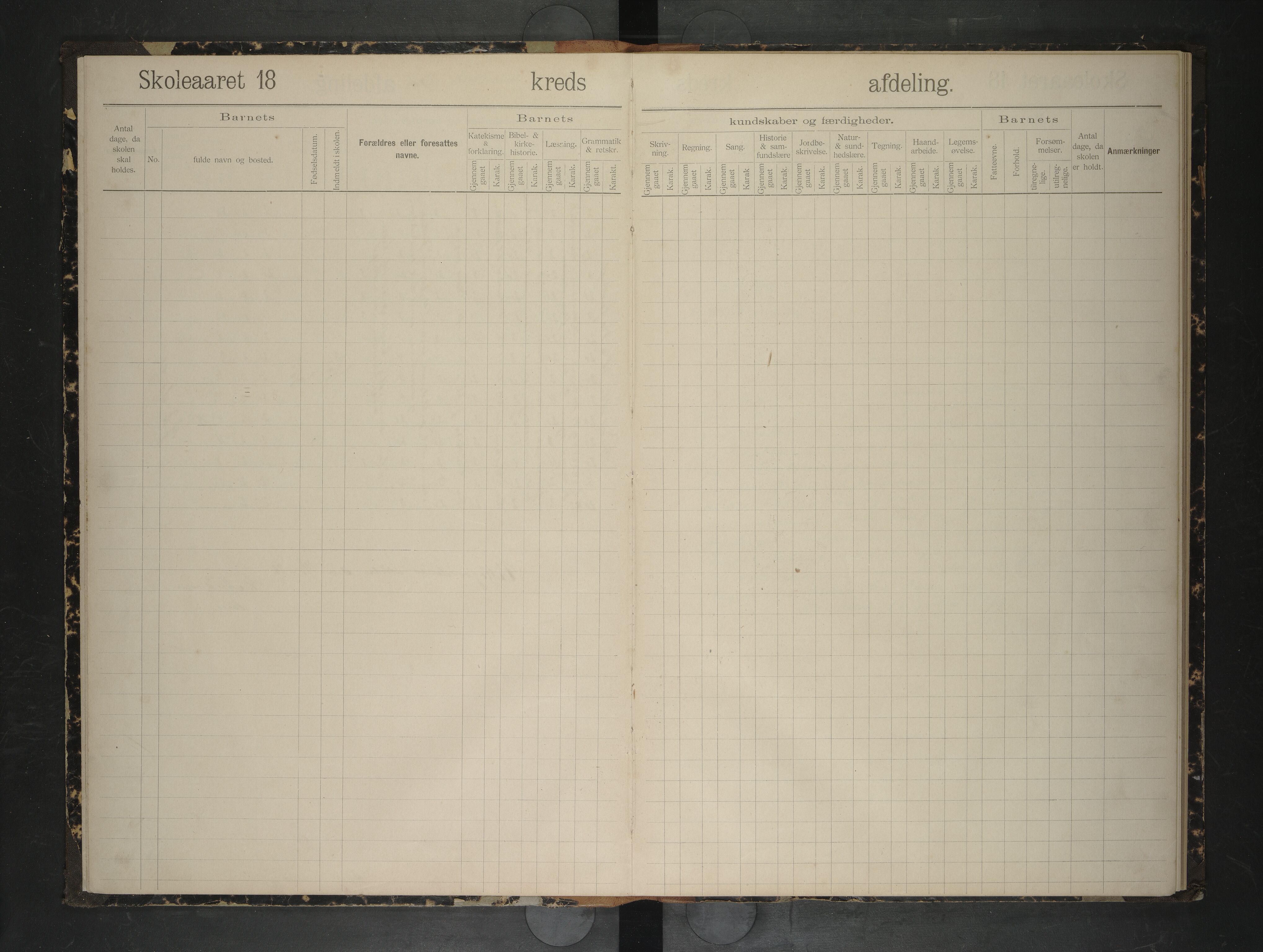 Bindal kommune. Ymse skolekretser, AIN/K-18110.510.09/F/Fa/L0039: Bindalseidet,Nordre Vedstrand,Vikgården, hovedprotokoll, 1895-1896