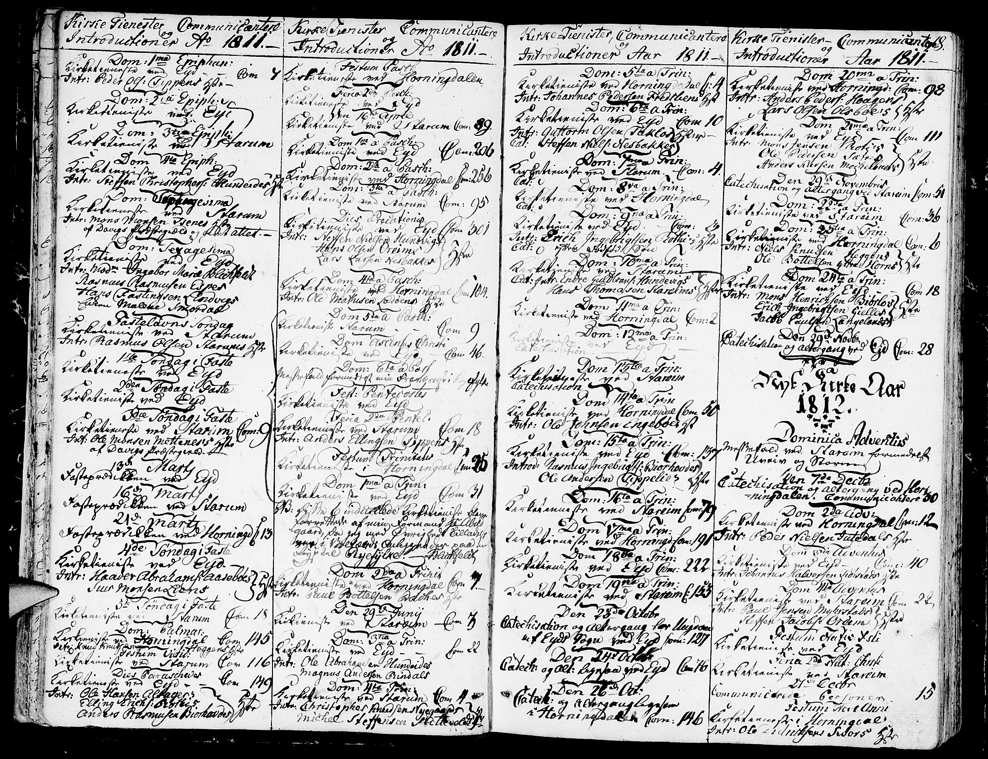Eid sokneprestembete, AV/SAB-A-82301/H/Haa/Haaa/L0004: Ministerialbok nr. A 4, 1806-1815, s. 18