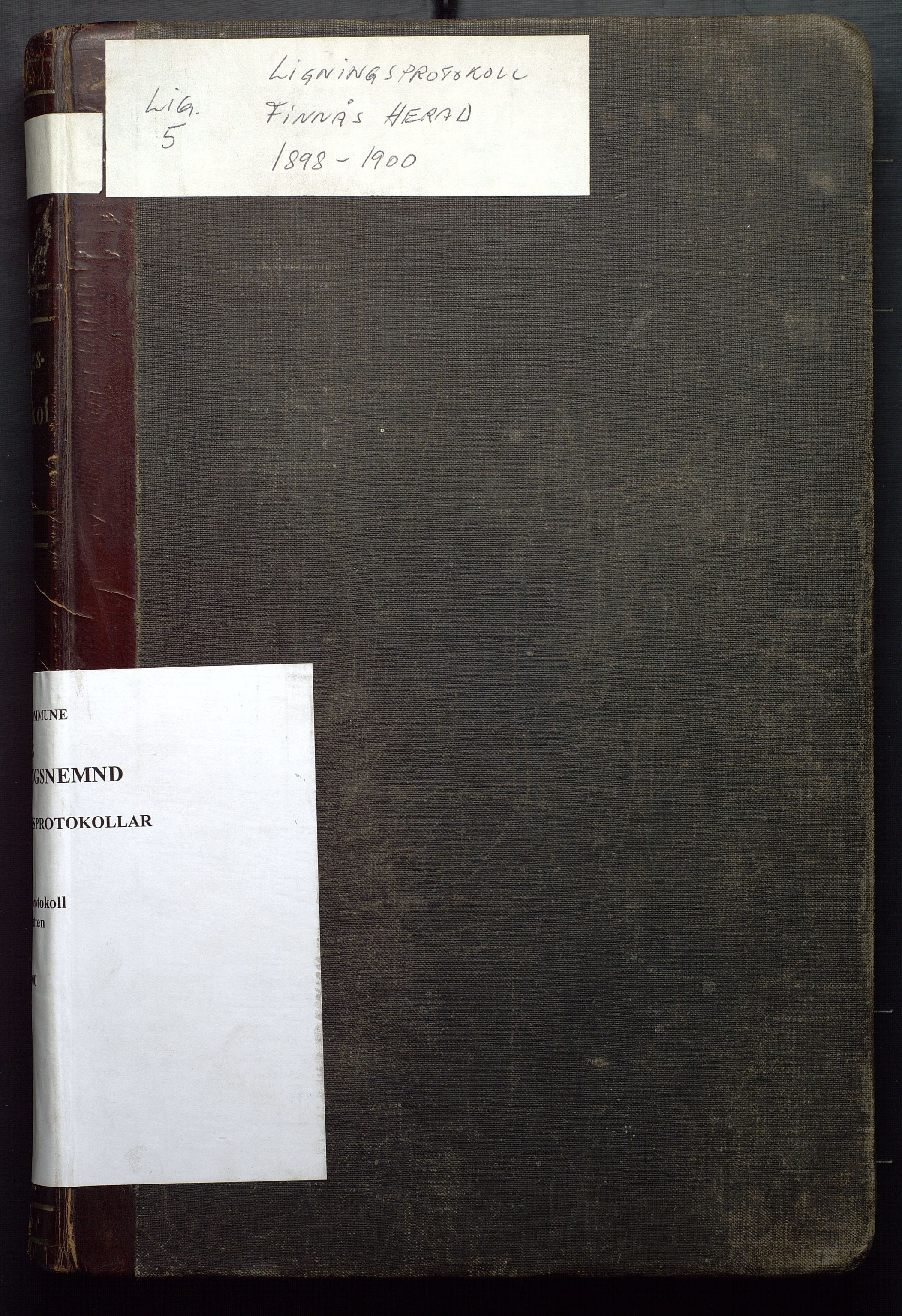 Finnaas kommune. Likningsnemnda, IKAH/1218a-142/F/Fa/L0006: Likningsprotokoll for heradsskatten, 1898-1900