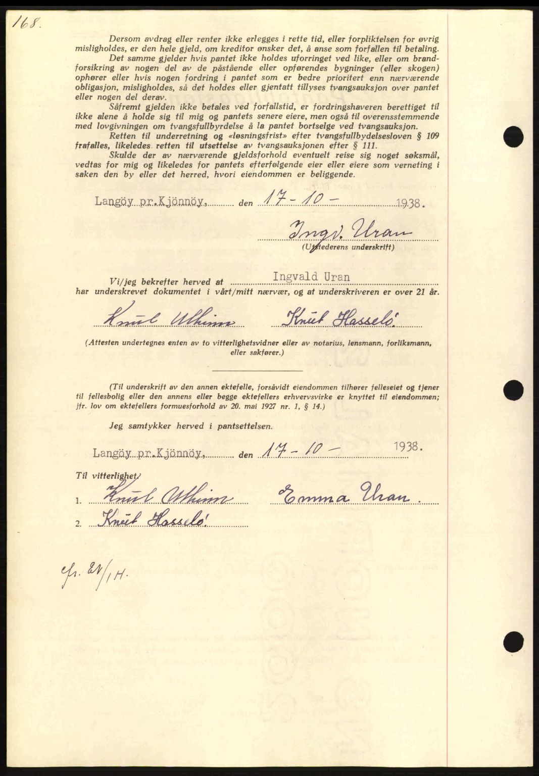 Nordmøre sorenskriveri, SAT/A-4132/1/2/2Ca: Pantebok nr. B84, 1938-1939, Dagboknr: 2529/1938