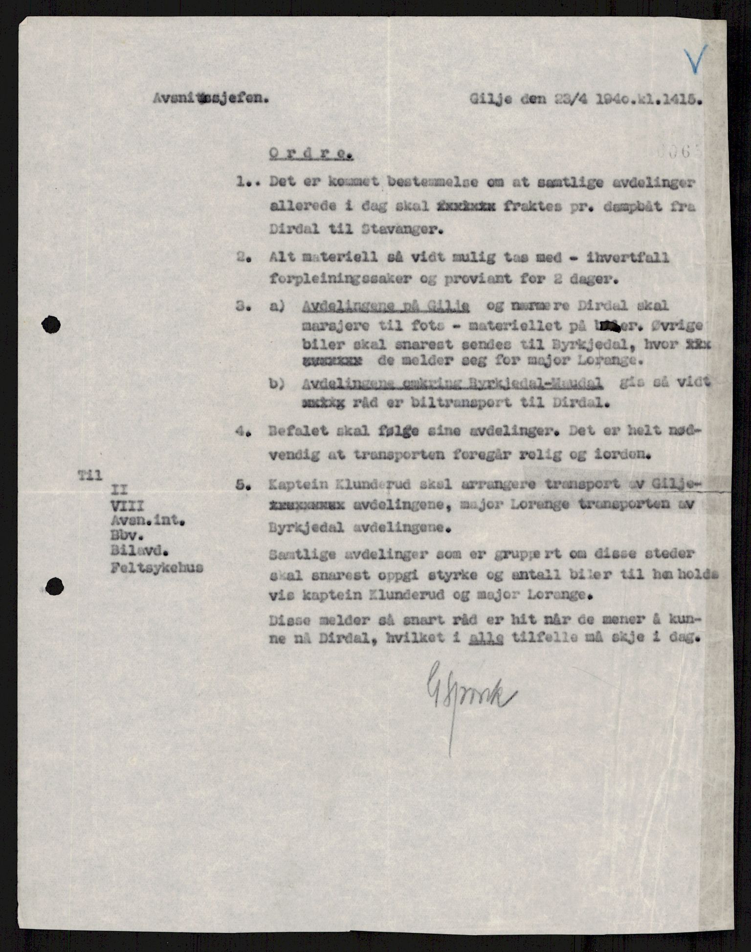 Forsvaret, Forsvarets krigshistoriske avdeling, AV/RA-RAFA-2017/Y/Yb/L0090: II-C-11-320  -  3. Divisjon., 1940, s. 9
