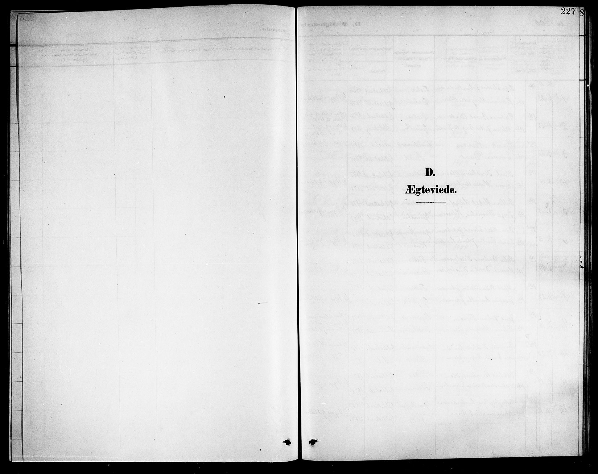 Ministerialprotokoller, klokkerbøker og fødselsregistre - Nordland, AV/SAT-A-1459/805/L0109: Klokkerbok nr. 805C05, 1900-1911, s. 227