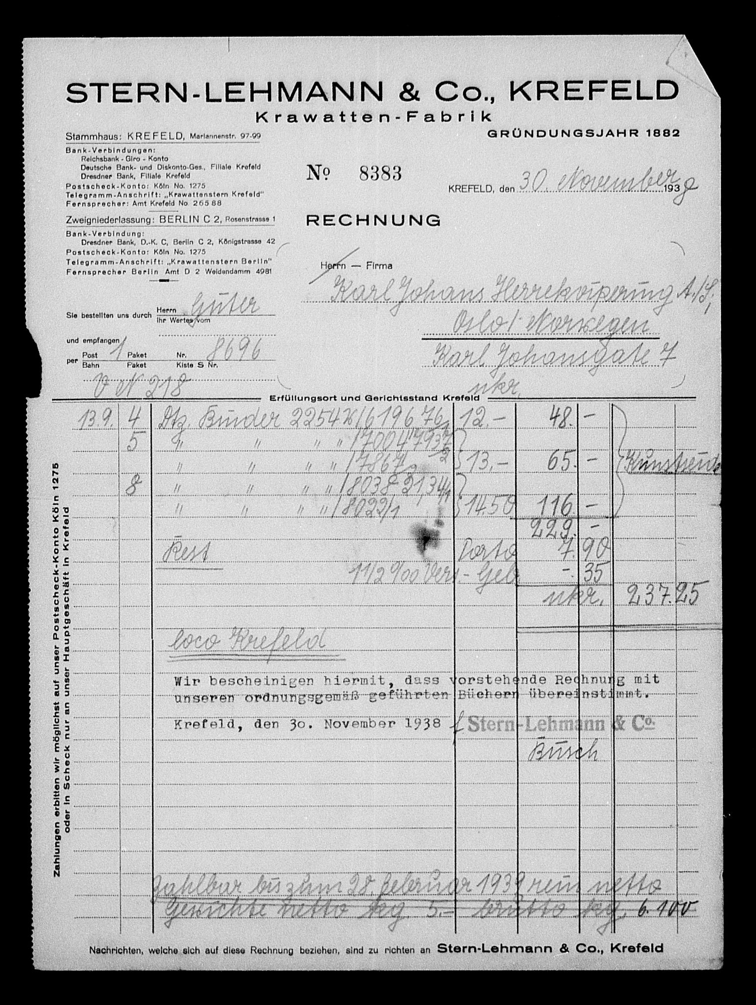Justisdepartementet, Tilbakeføringskontoret for inndratte formuer, AV/RA-S-1564/H/Hc/Hcc/L0949: --, 1945-1947, s. 120