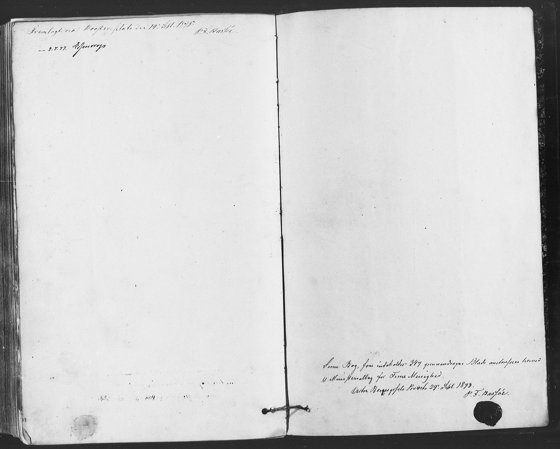 Tune prestekontor Kirkebøker, SAO/A-2007/F/Fa/L0016: Ministerialbok nr. 16, 1874-1877