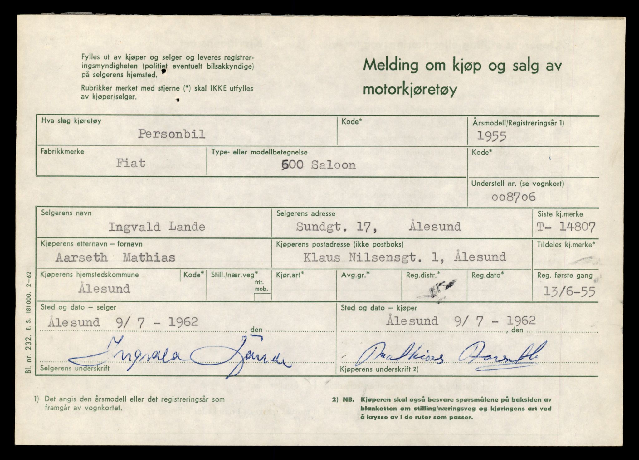 Møre og Romsdal vegkontor - Ålesund trafikkstasjon, AV/SAT-A-4099/F/Fe/L0048: Registreringskort for kjøretøy T 14721 - T 14863, 1927-1998, s. 1841