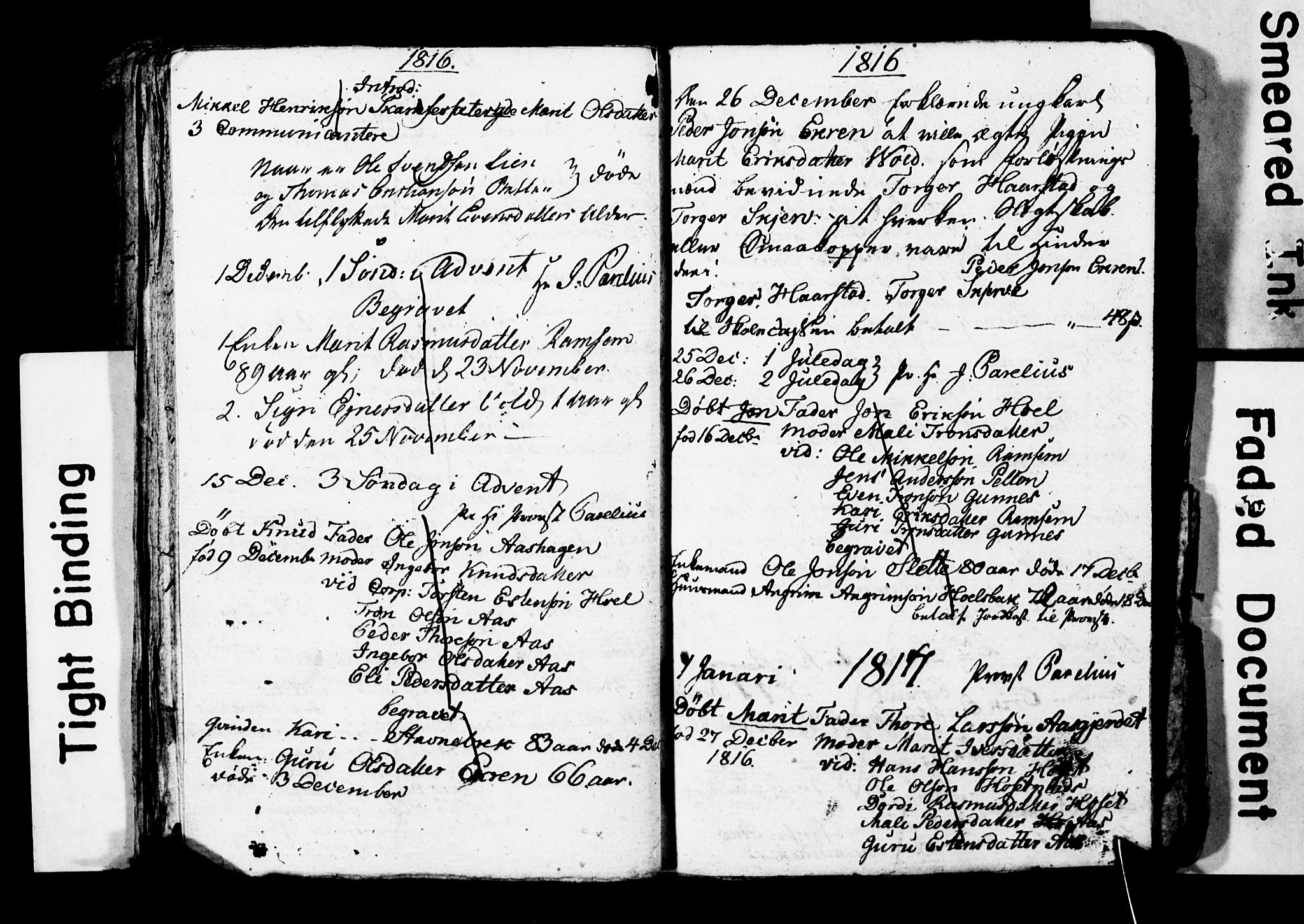 Ministerialprotokoller, klokkerbøker og fødselsregistre - Sør-Trøndelag, SAT/A-1456/674/L0881: Klokkerbok nr. 674C08, 1813-1818
