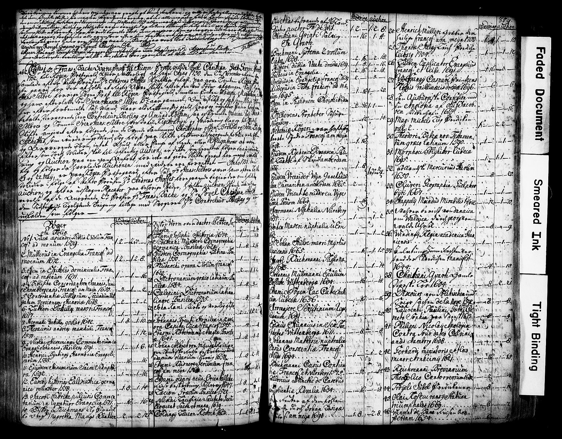 Bragernes prosti, AV/SAKO-A-430/O/Ob/L0001: Skifteprotokoll, 1702-1739, s. 358b-359a