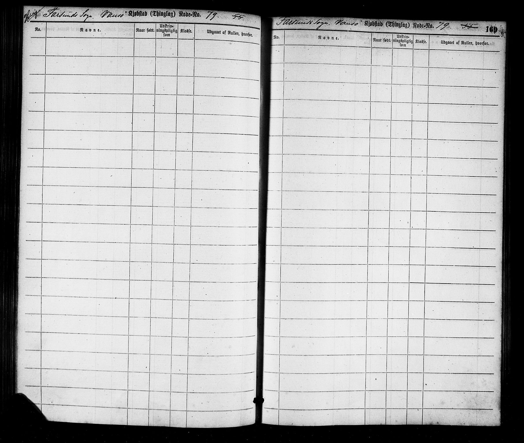 Farsund mønstringskrets, AV/SAK-2031-0017/F/Ff/L0001: Utskrivningsregisterrulle, nr som i hovedrulle, M-16, 1860-1900, s. 174