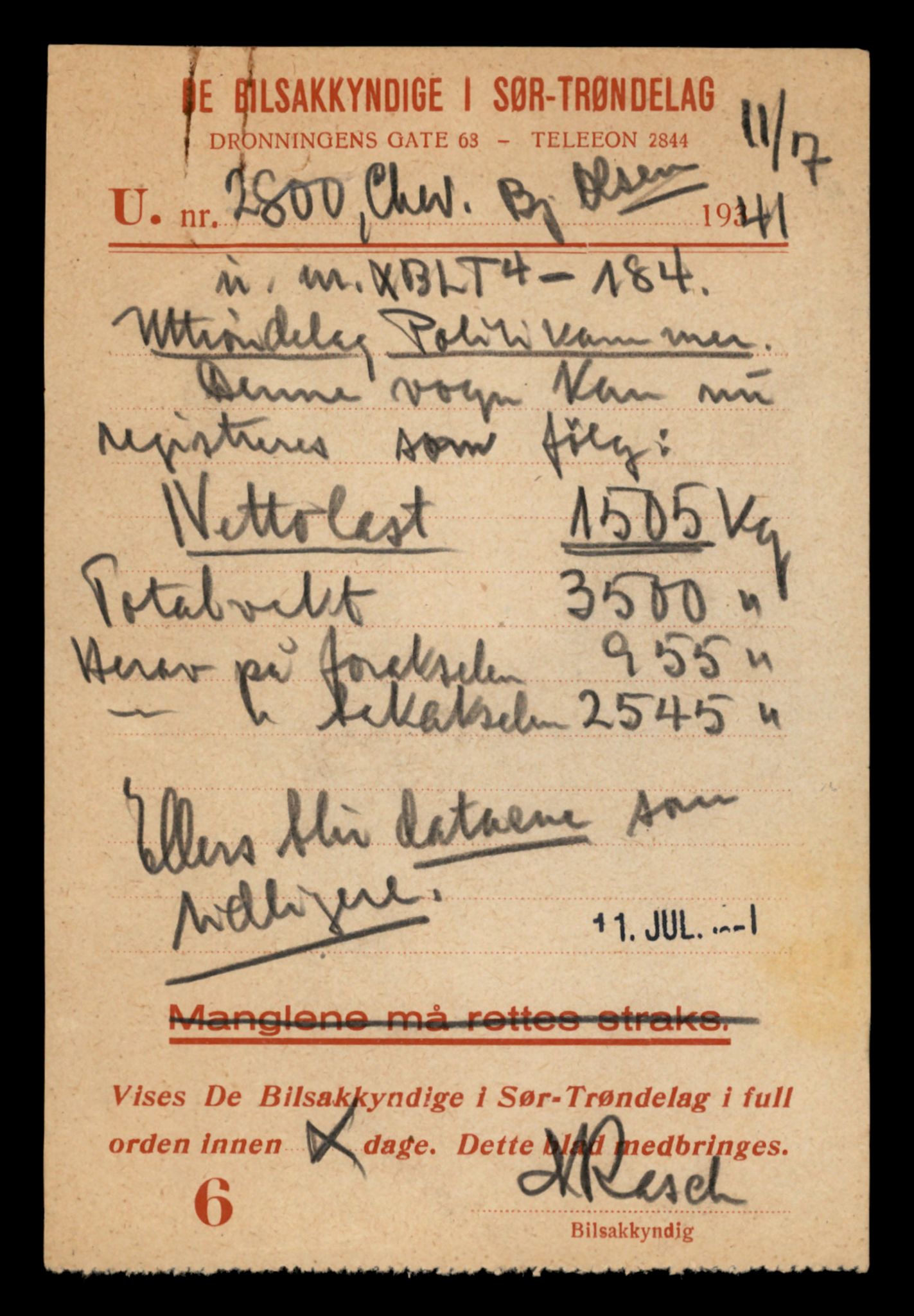 Møre og Romsdal vegkontor - Ålesund trafikkstasjon, AV/SAT-A-4099/F/Fe/L0034: Registreringskort for kjøretøy T 12500 - T 12652, 1927-1998, s. 2305