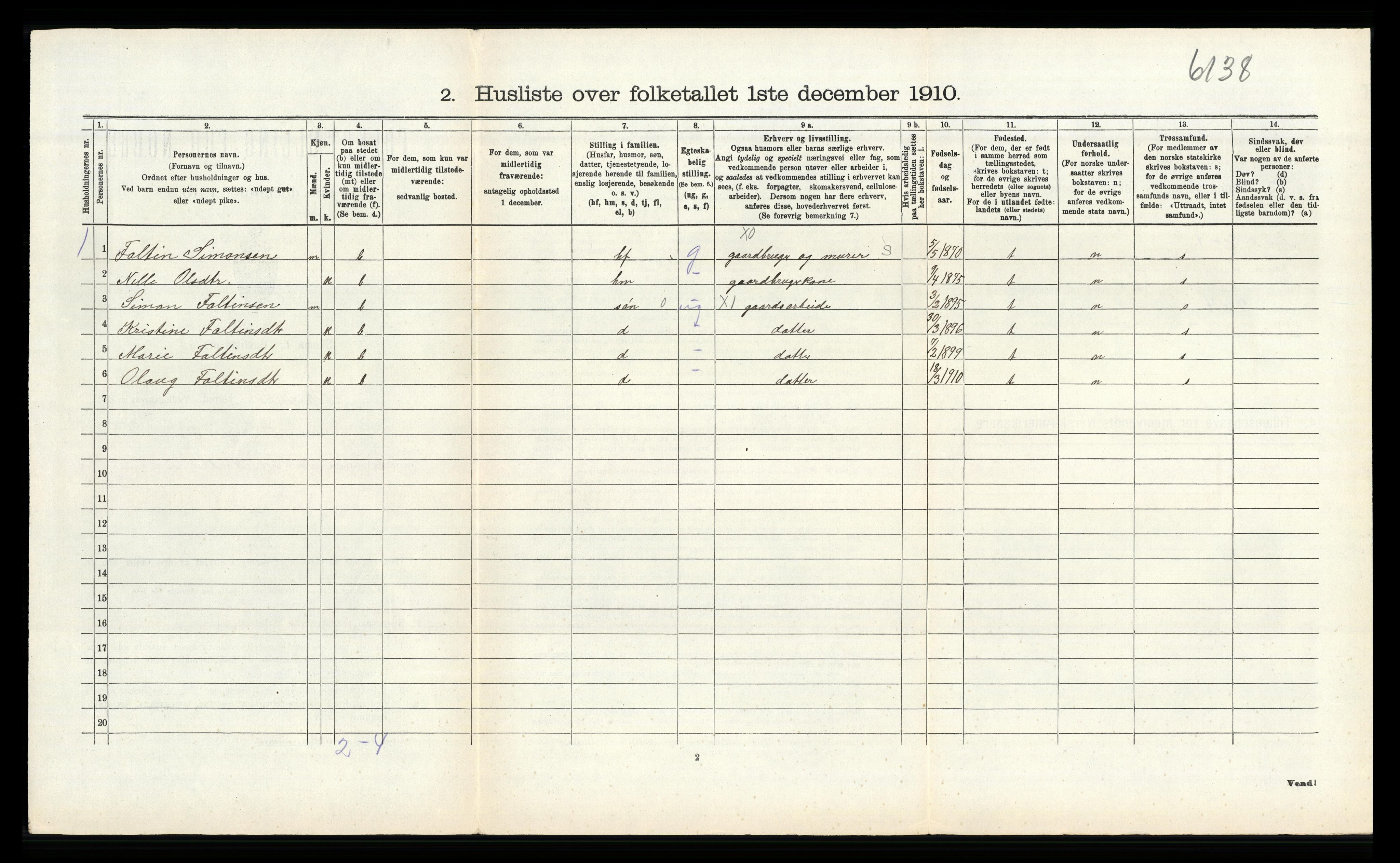 RA, Folketelling 1910 for 1150 Skudenes herred, 1910, s. 600