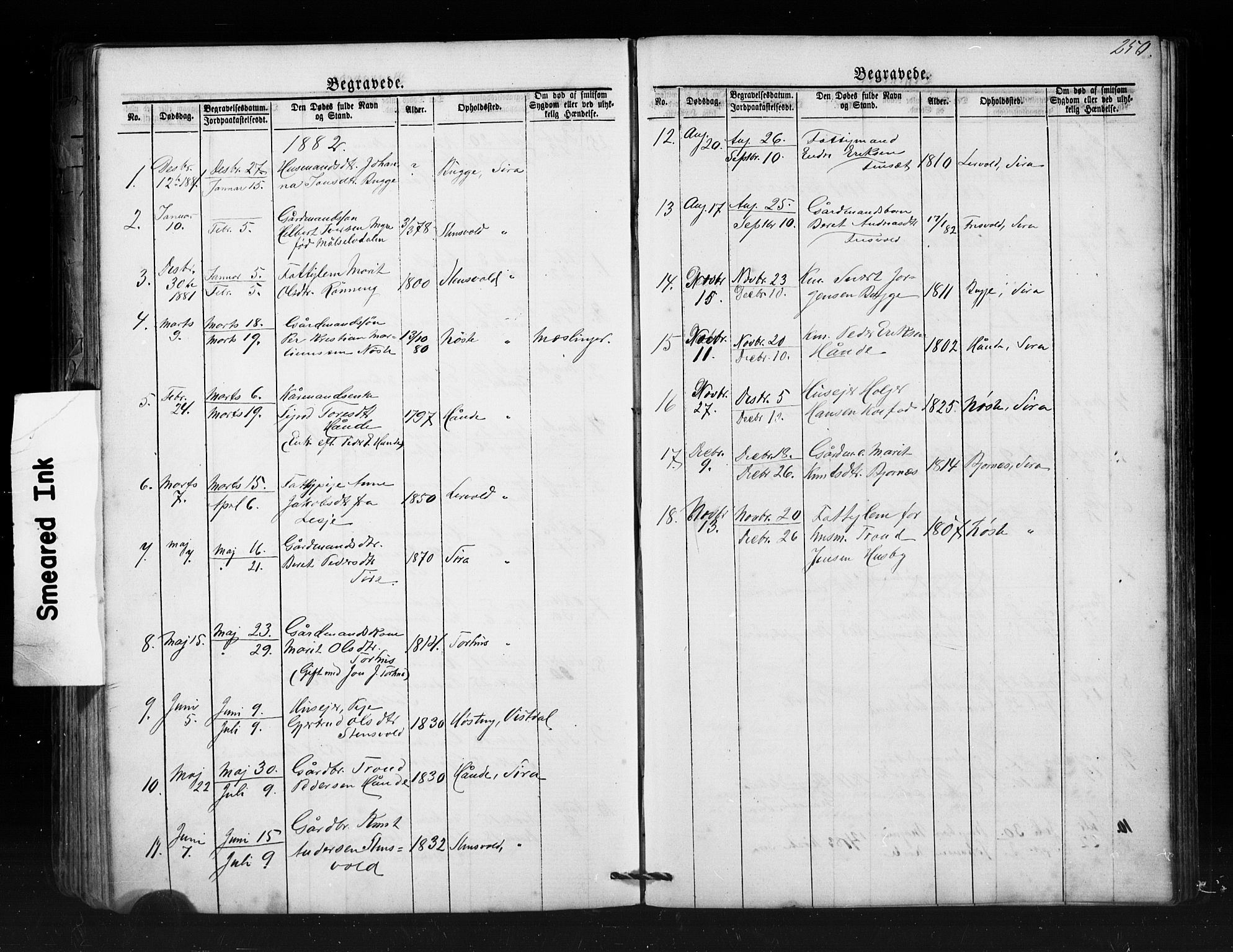 Ministerialprotokoller, klokkerbøker og fødselsregistre - Møre og Romsdal, SAT/A-1454/552/L0638: Klokkerbok nr. 552C01, 1867-1902, s. 250