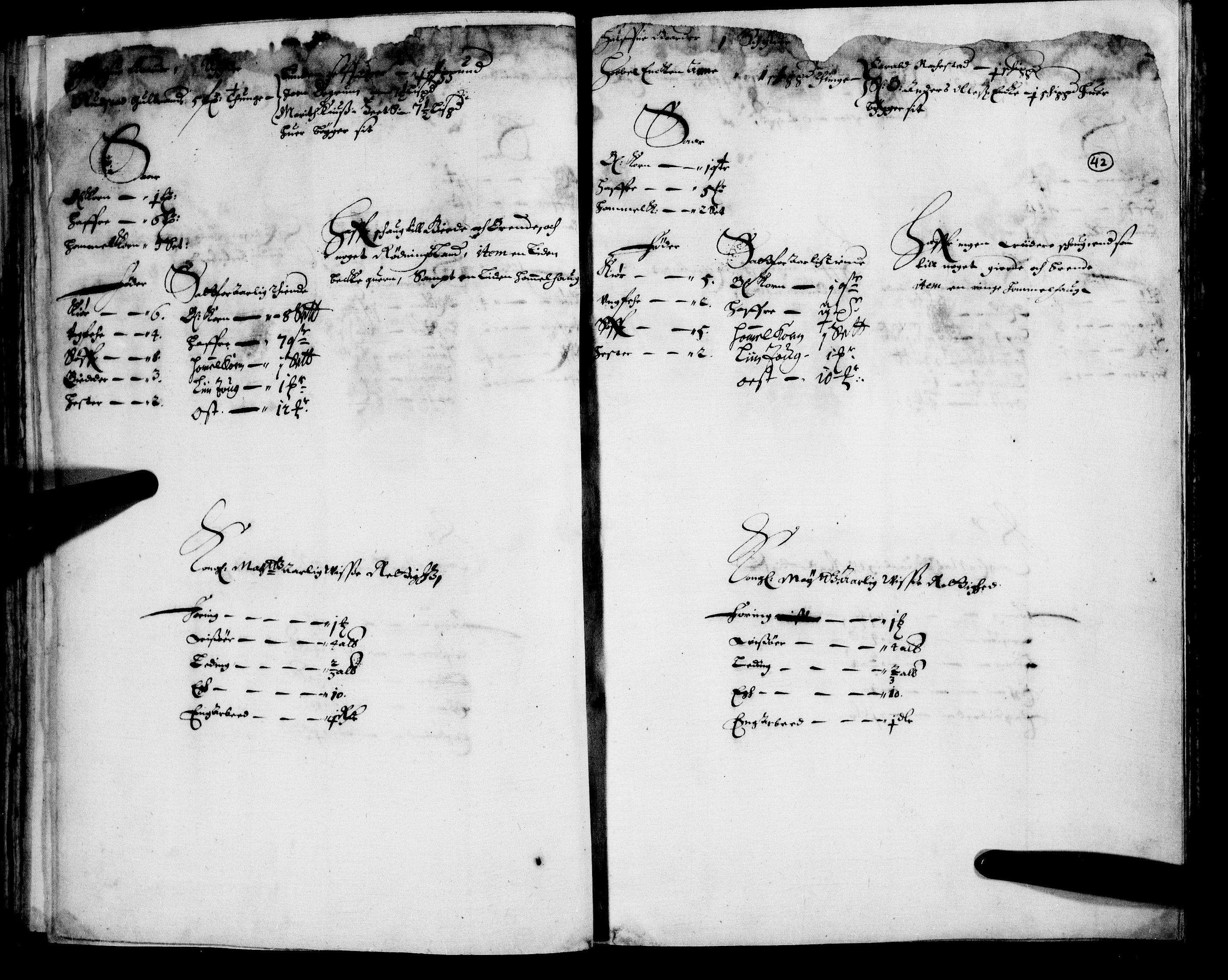 Rentekammeret inntil 1814, Realistisk ordnet avdeling, AV/RA-EA-4070/N/Nb/Nba/L0007: Nedre Romerike fogderi, 1. del, 1666, s. 41b-42a