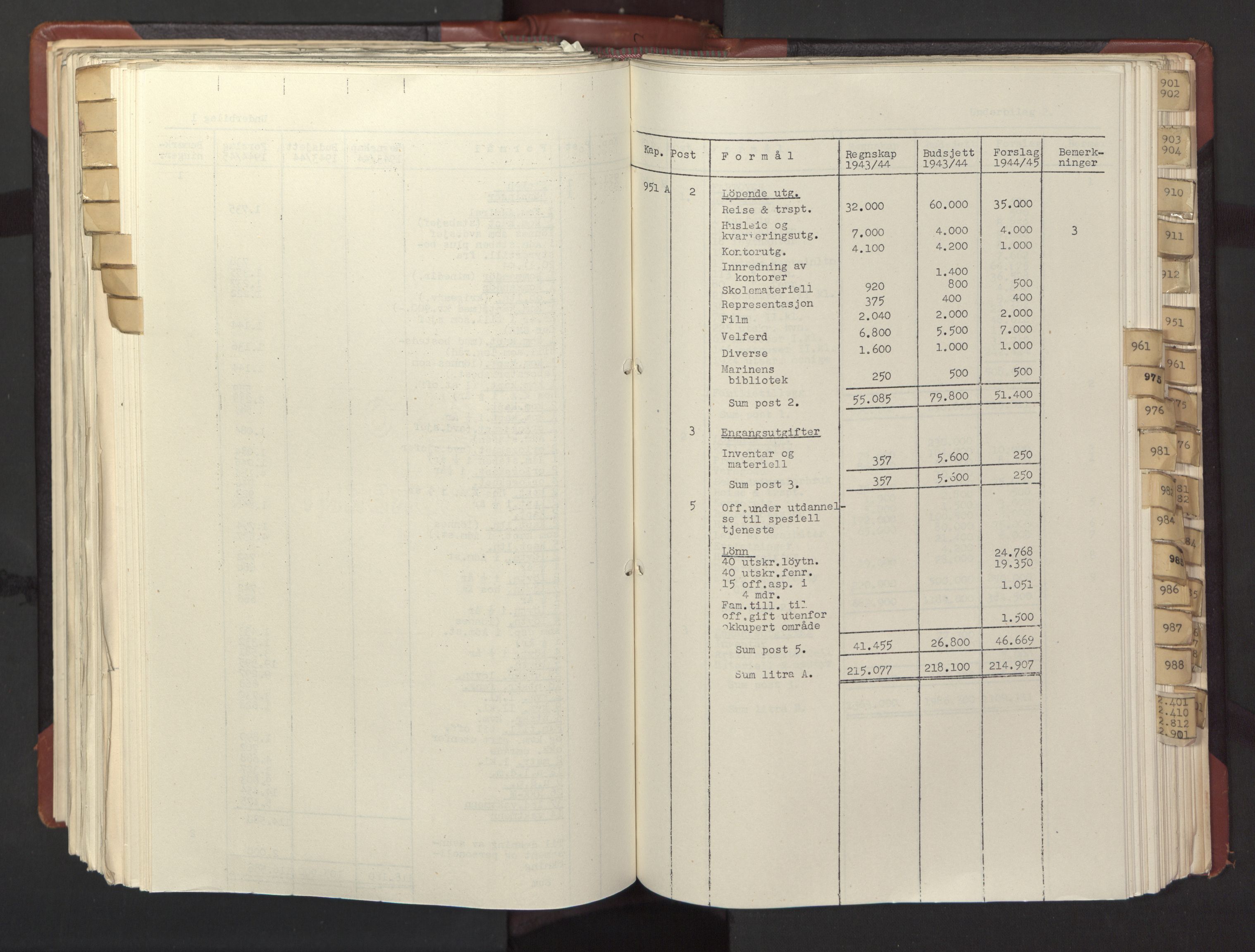 Statsrådssekretariatet, AV/RA-S-1001/A/Ac/L0126: Kgl. res. 12/1-25/5, 1945, s. 443