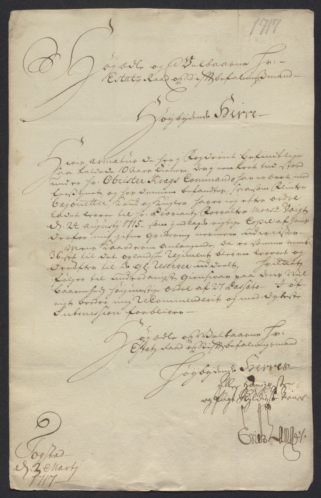 Kristiania stiftamt, SAO/A-10386/E/Ed/Ede/L0006: Fogder, 1717, s. 122