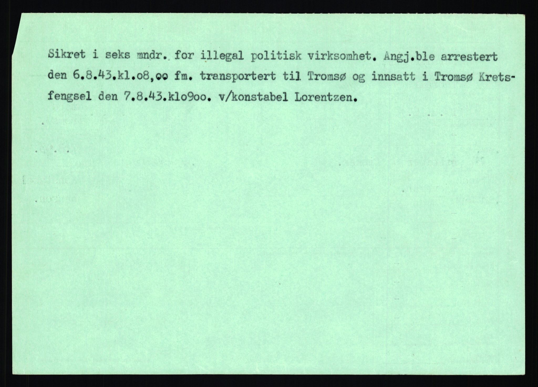 Statspolitiet - Hovedkontoret / Osloavdelingen, AV/RA-S-1329/C/Ca/L0003: Brechan - Eichinger	, 1943-1945, s. 2157