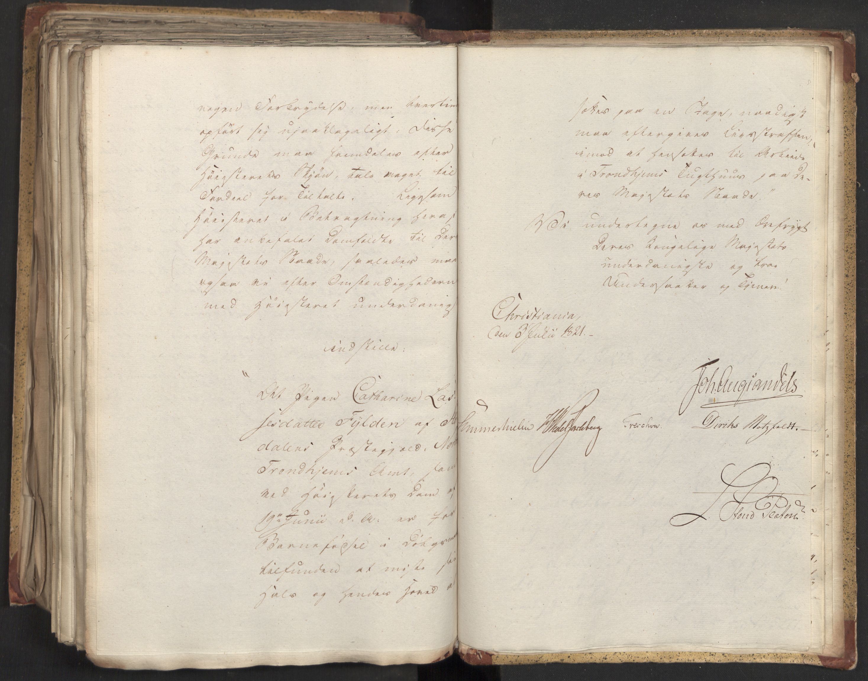 Statsrådsavdelingen i Stockholm, AV/RA-S-1003/D/Da/L0026: Regjeringsinnstillinger nr. 5069-5274, 1821, s. 430