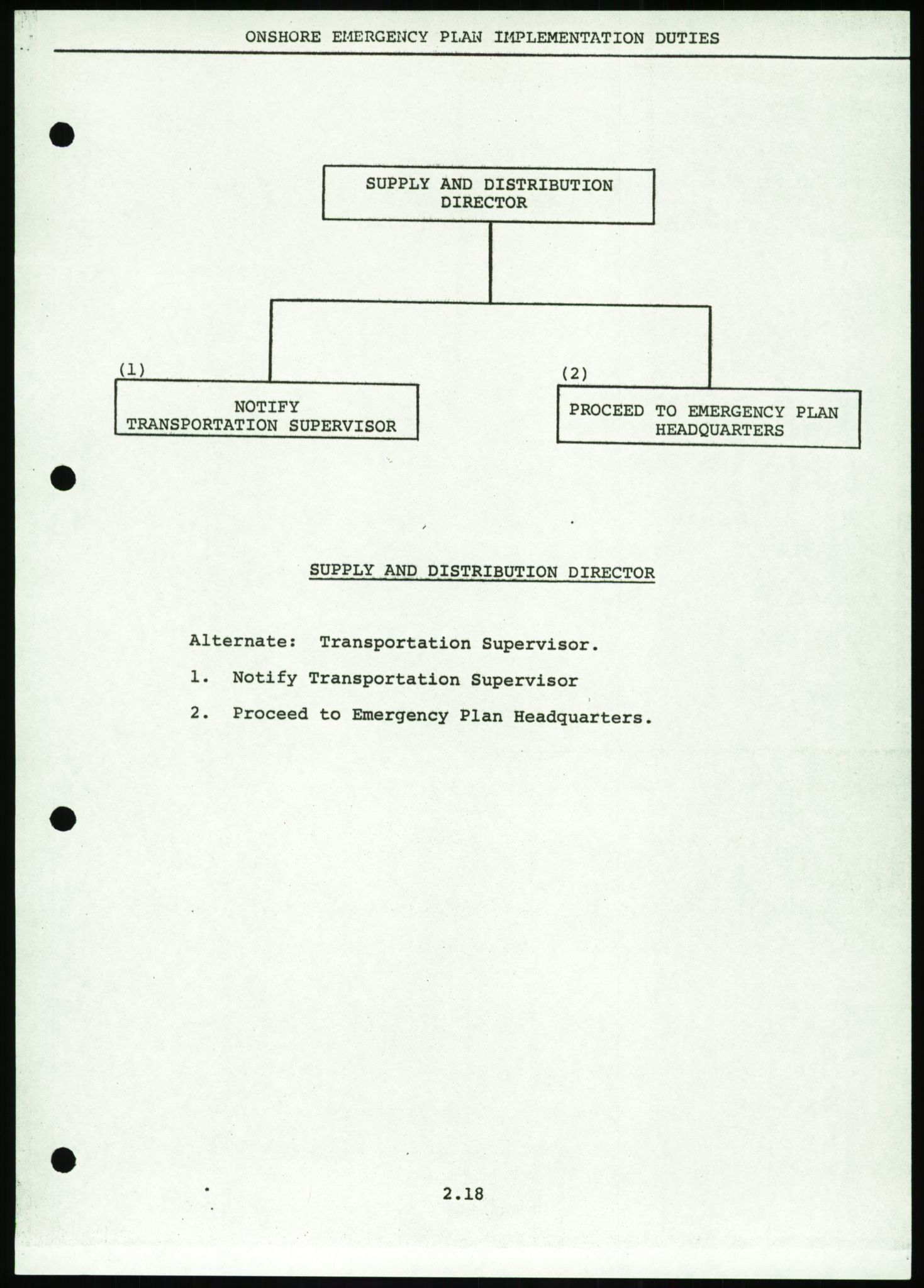 Justisdepartementet, Granskningskommisjonen ved Alexander Kielland-ulykken 27.3.1980, AV/RA-S-1165/D/L0016: O Beredskapsplaner (Doku.liste + O1-O3 av 3), 1980-1981, s. 45