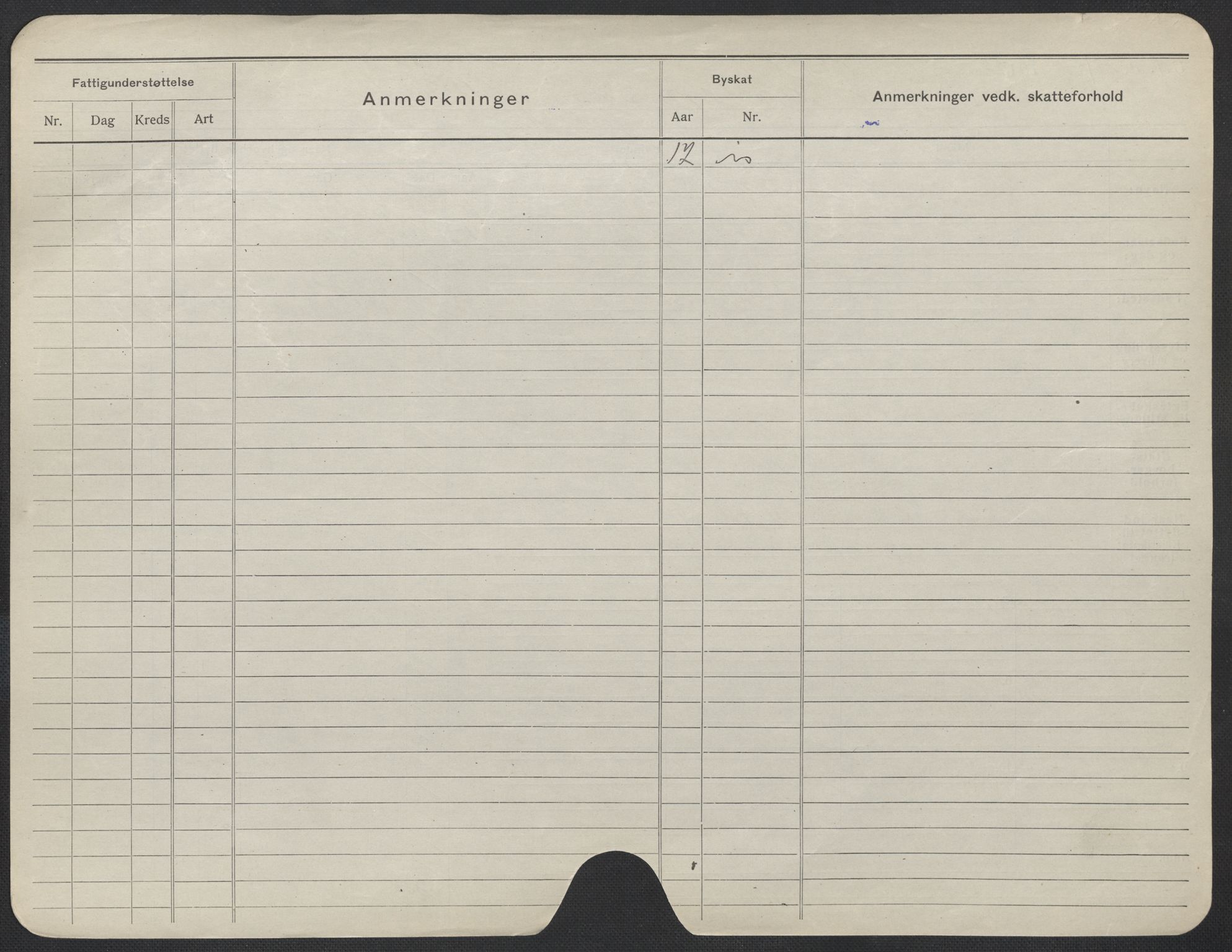 Oslo folkeregister, Registerkort, SAO/A-11715/F/Fa/Fac/L0015: Kvinner, 1906-1914, s. 1075b