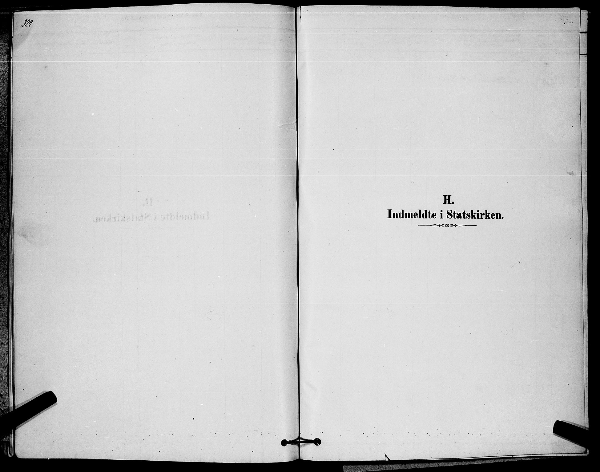 Kongsberg kirkebøker, SAKO/A-22/G/Ga/L0005: Klokkerbok nr. 5, 1878-1889, s. 329