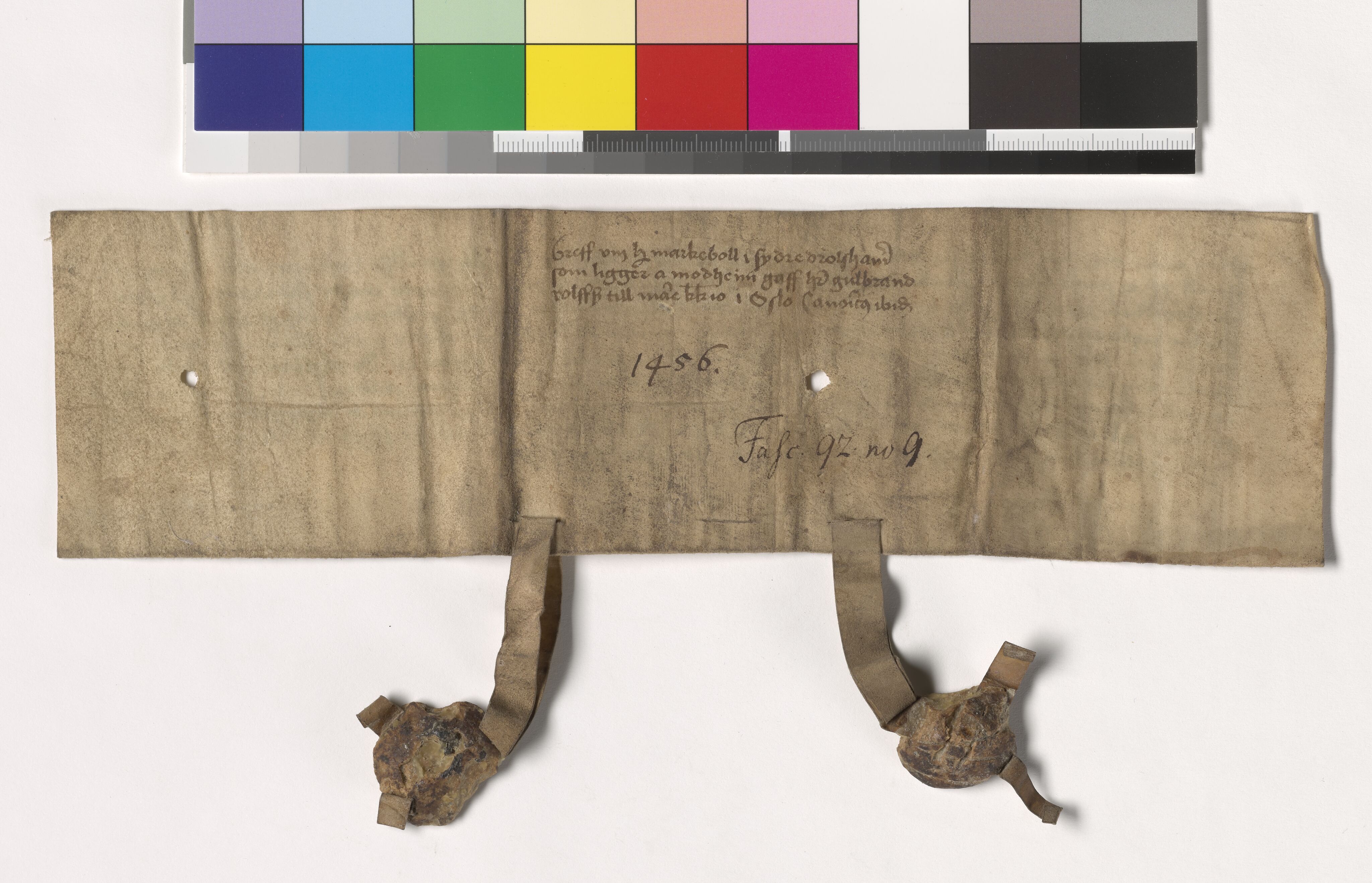 Riksarkivets diplomsamling, AV/RA-EA-5965/F05/L0222: NRA AM fasc. 92 nr. 5-9, 1453-1456, s. 12