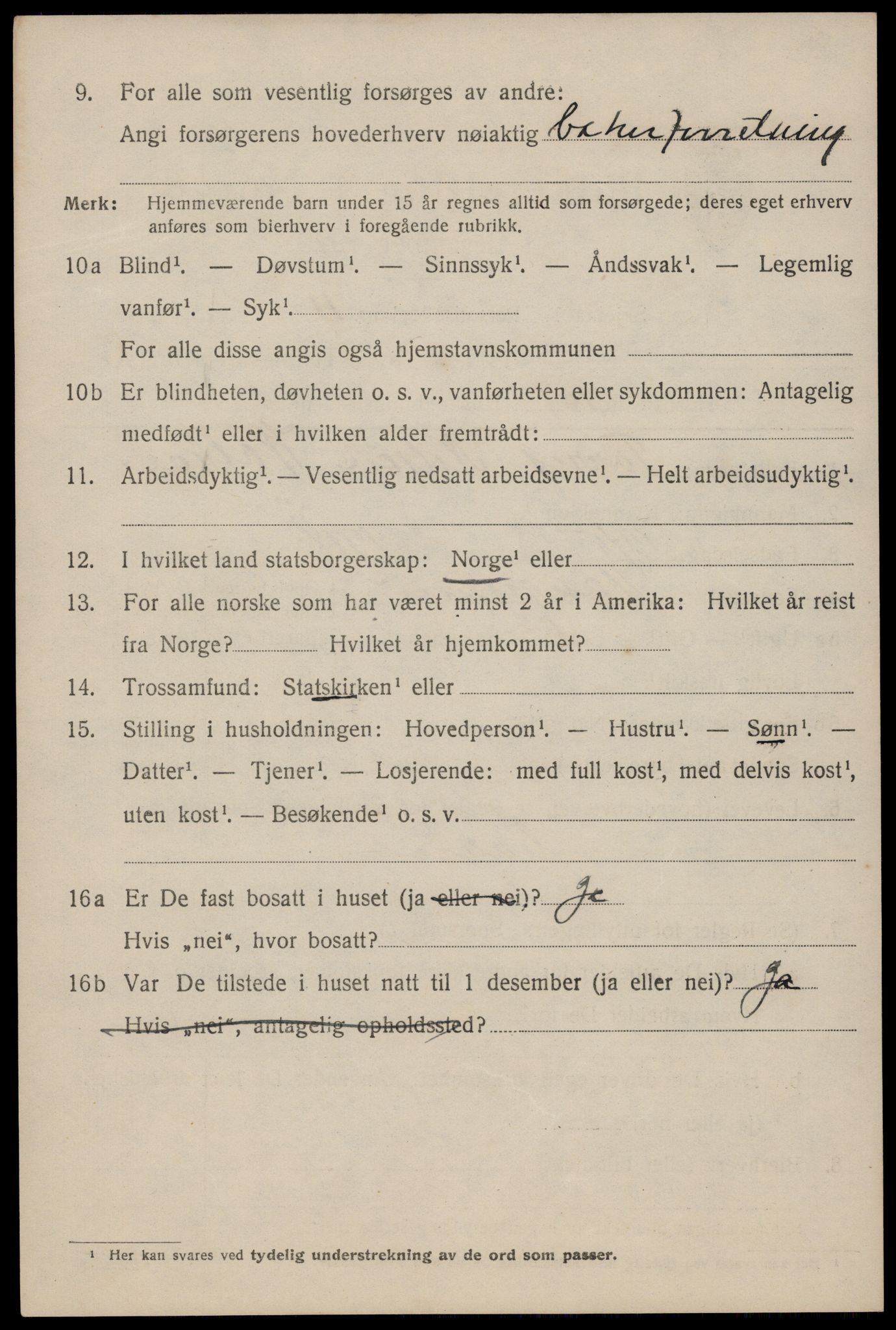 SAST, Folketelling 1920 for 1106 Haugesund kjøpstad, 1920, s. 23638