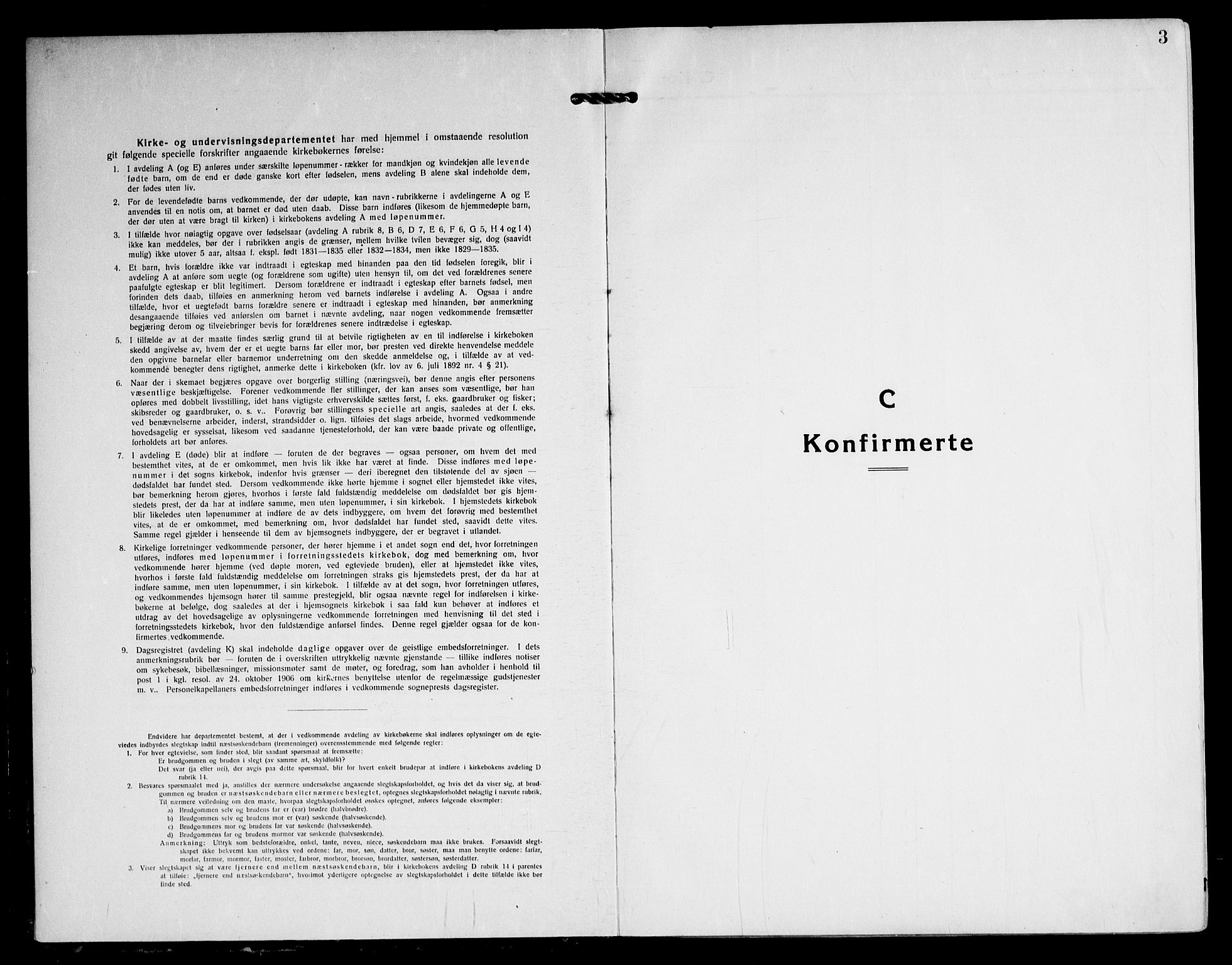 Østre Aker prestekontor Kirkebøker, SAO/A-10840/F/Fa/L0013: Ministerialbok nr. I 13, 1918-1929, s. 3