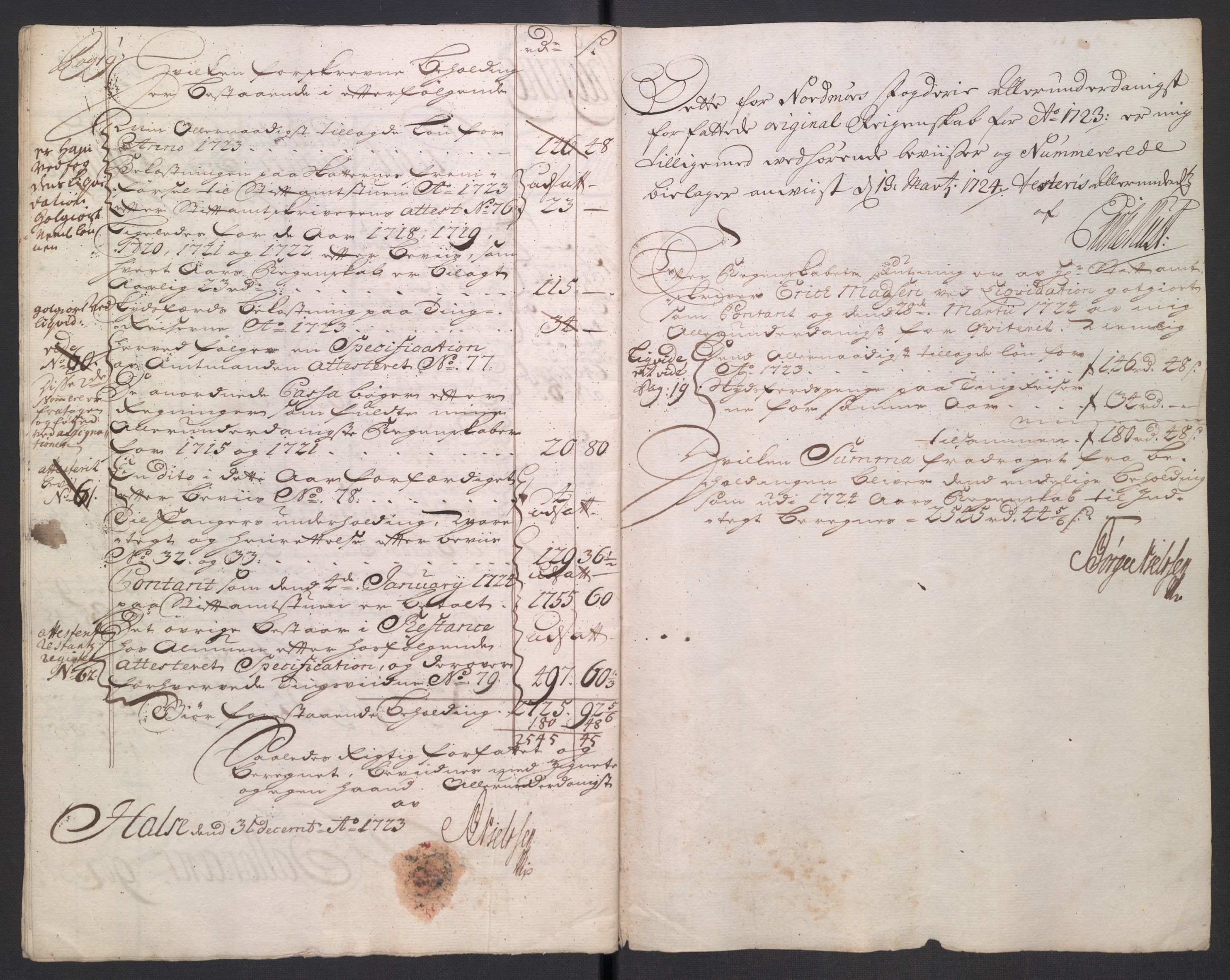 Rentekammeret inntil 1814, Reviderte regnskaper, Fogderegnskap, RA/EA-4092/R56/L3756: Fogderegnskap Nordmøre, 1723, s. 12