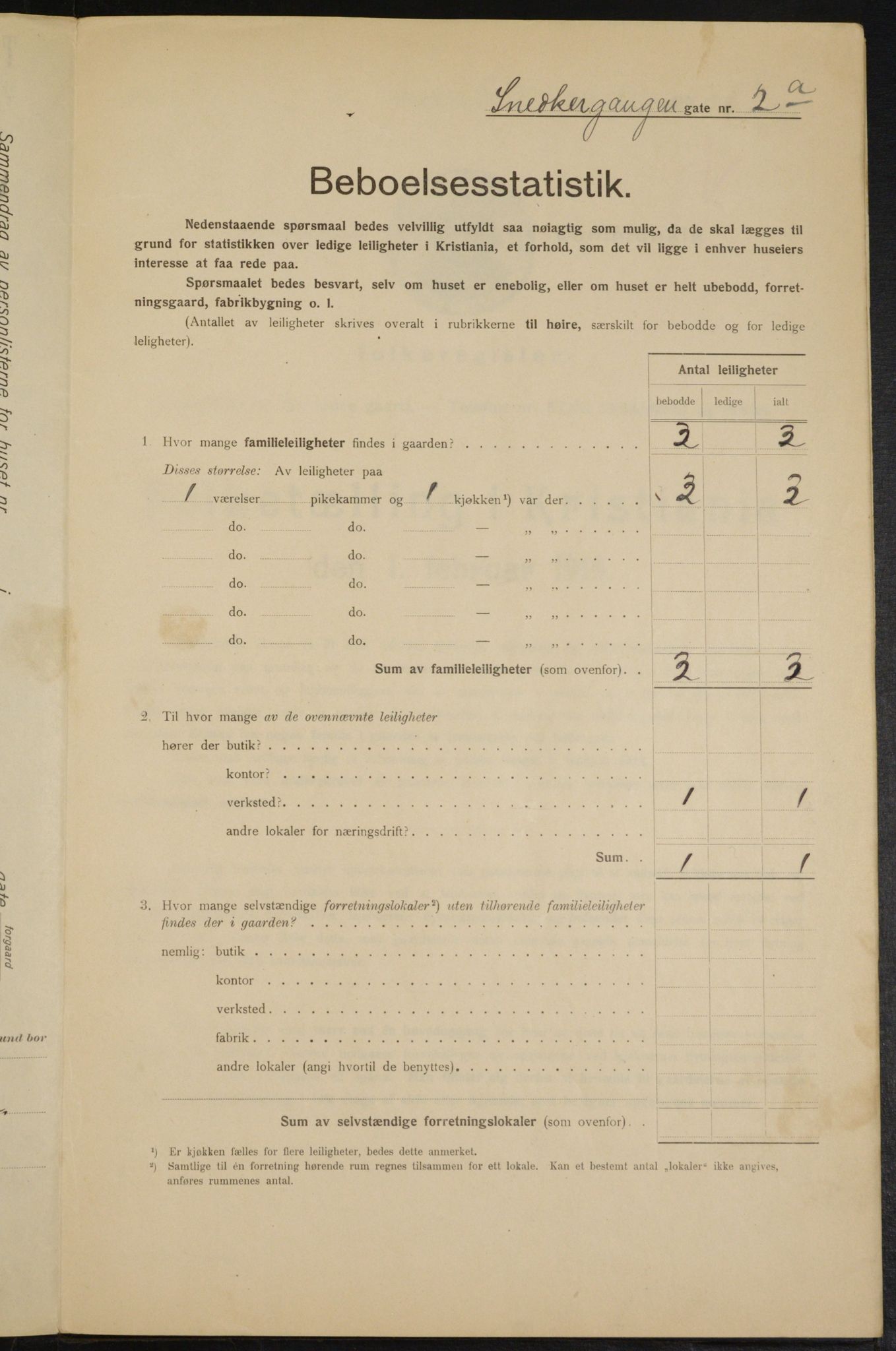 OBA, Kommunal folketelling 1.2.1915 for Kristiania, 1915, s. 97830