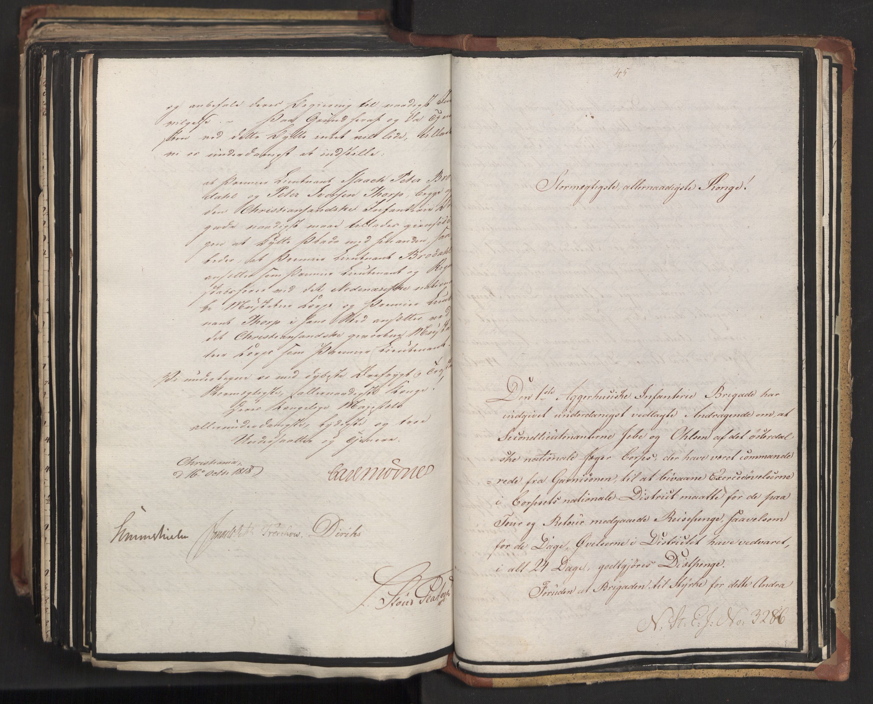 Statsrådsavdelingen i Stockholm, AV/RA-S-1003/D/Da/L0015: Regjeringsinnstillinger nr. 3058-3300, 1818, s. 551