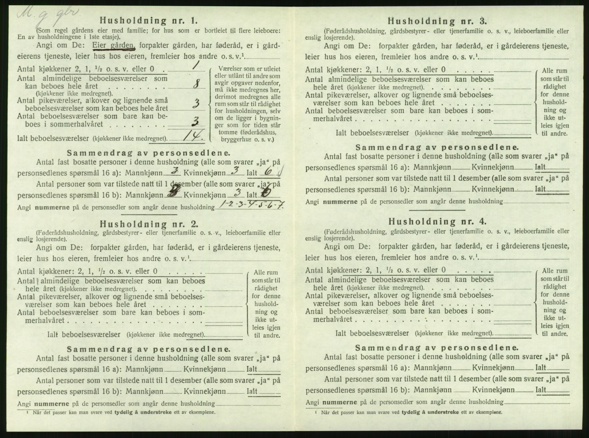 SAT, Folketelling 1920 for 1572 Tustna herred, 1920, s. 176