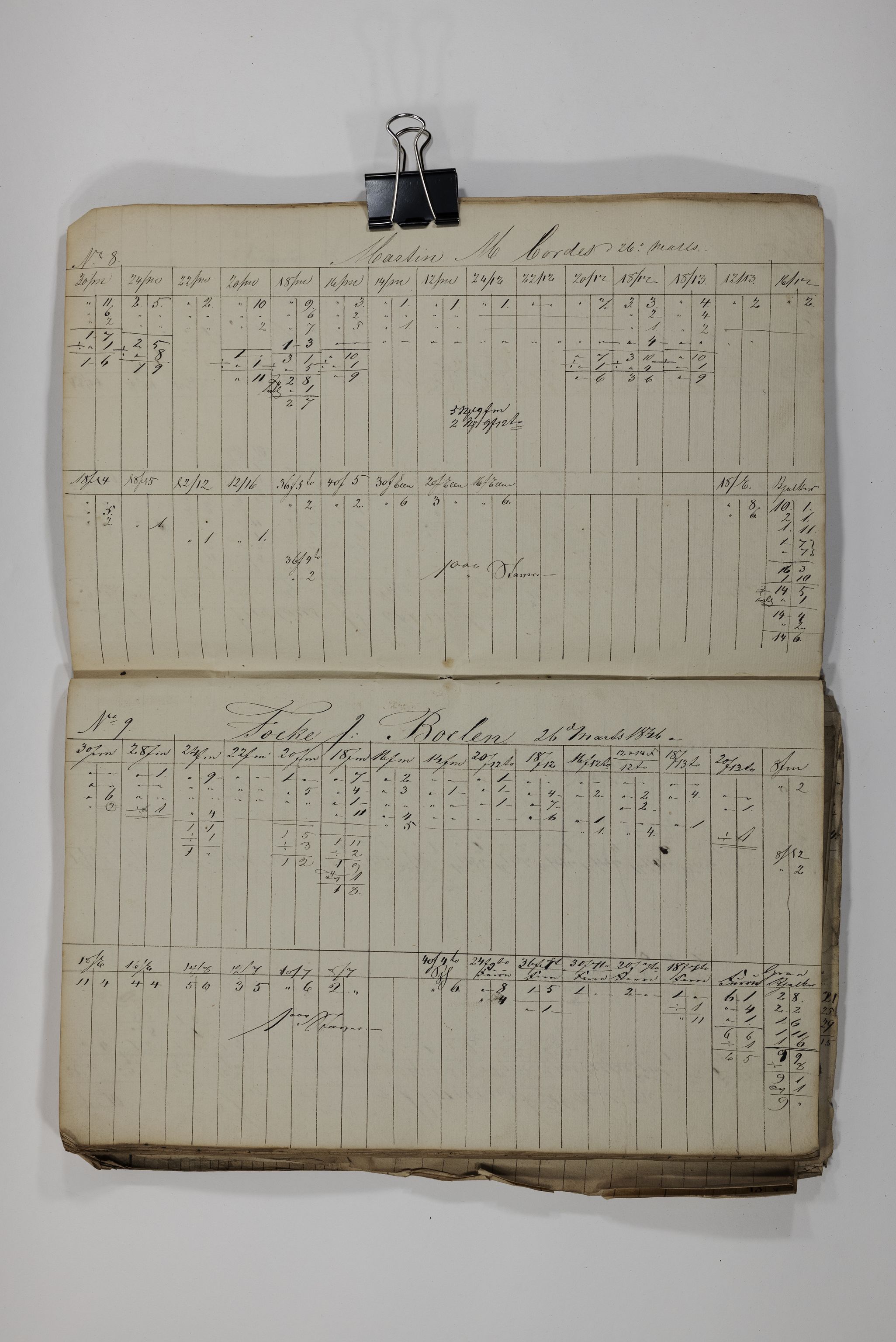 Blehr/ Kjellestad, TEMU/TGM-A-1212/R/Rl/L0008: Ladnings Liste, 1846-1848, s. 6