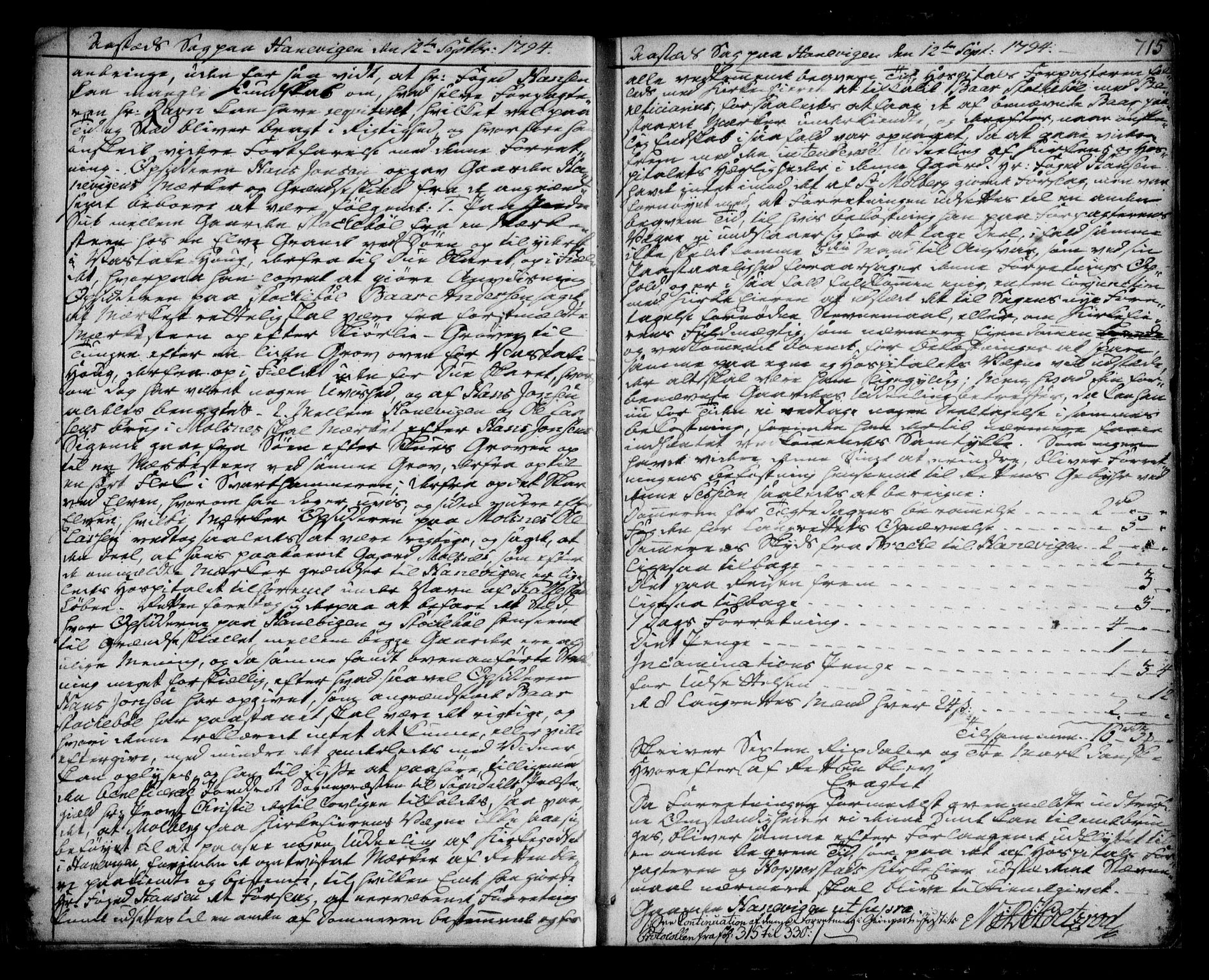 Ytre Sogn tingrett, AV/SAB-A-2601/1/F/Fa/L0042b: Tingbok (justisprotokoll), 1790-1794, s. 714b-715a