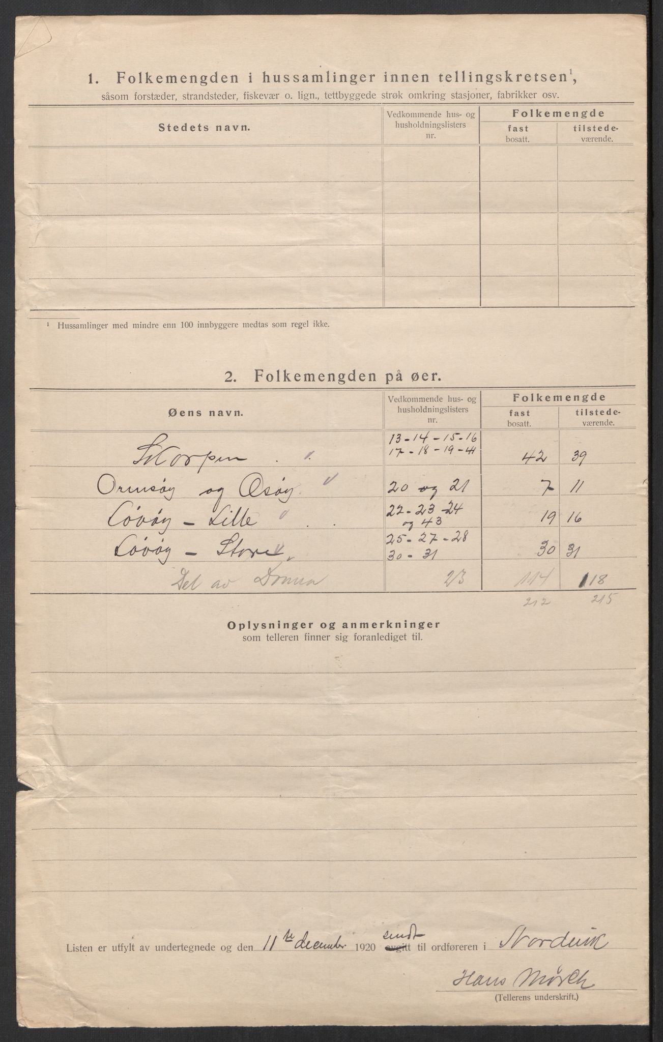 SAT, Folketelling 1920 for 1819 Nordvik herred, 1920, s. 32