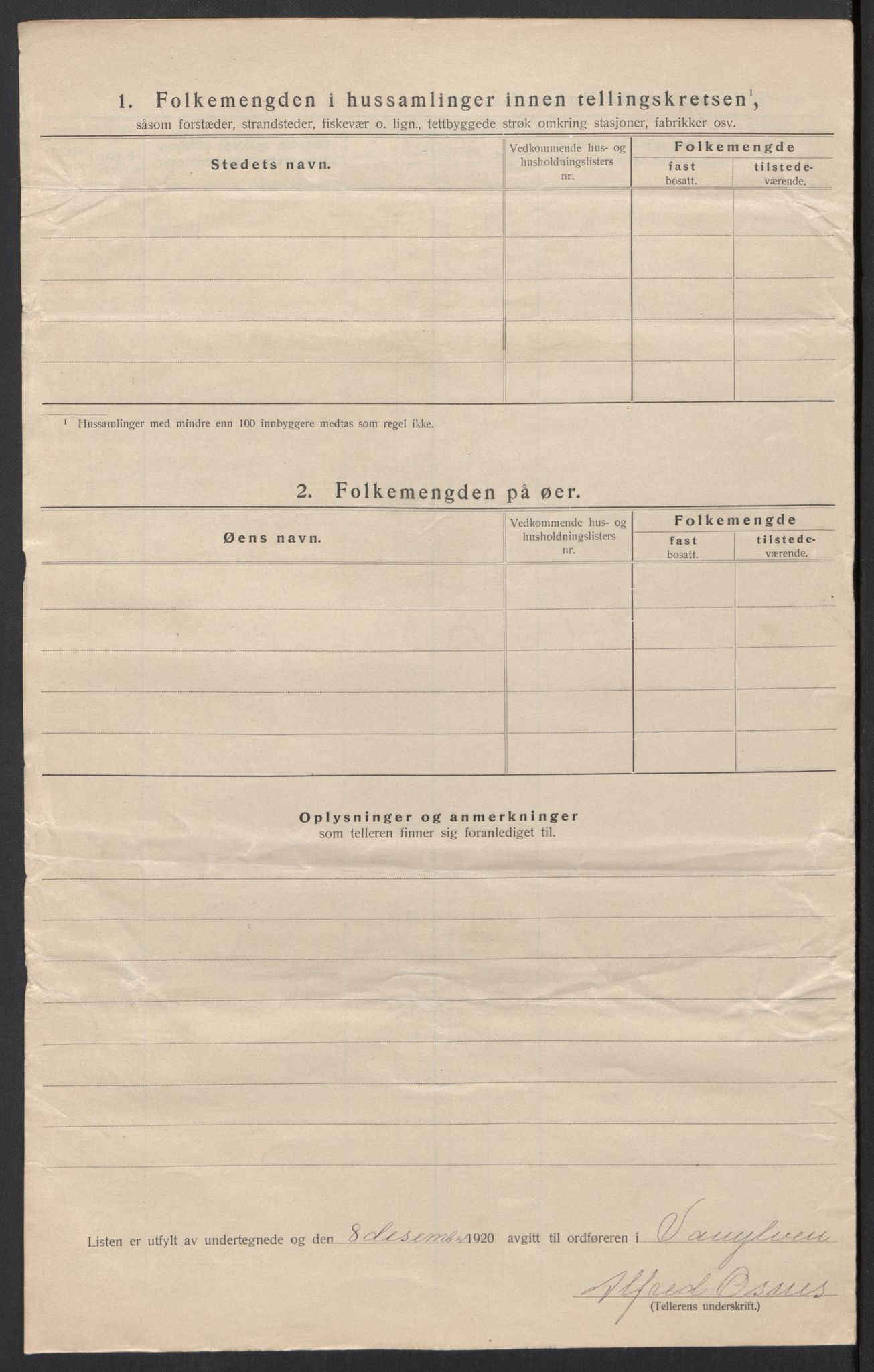 SAT, Folketelling 1920 for 1511 Vanylven herred, 1920, s. 19