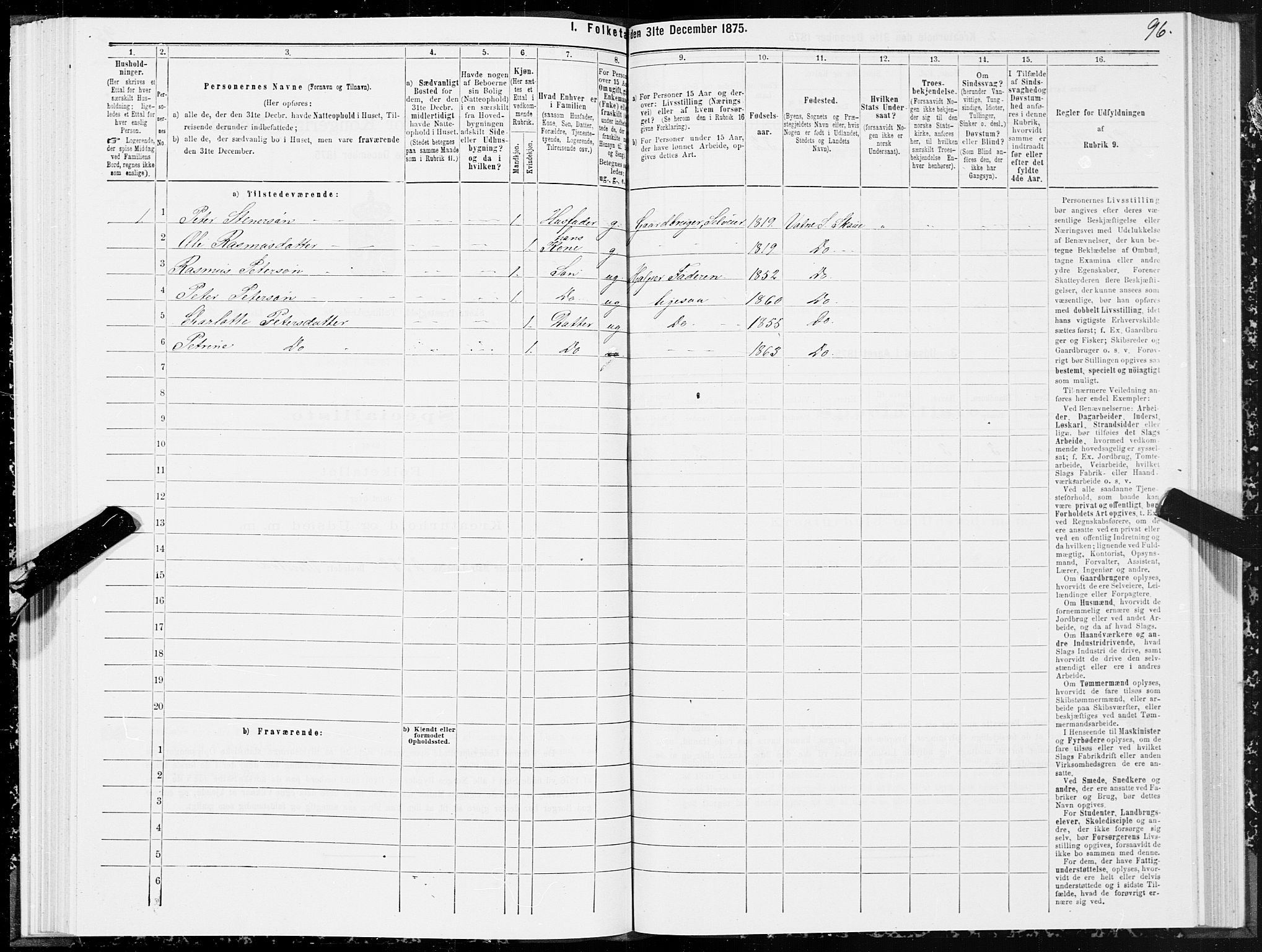 SAT, Folketelling 1875 for 1529P Skodje prestegjeld, 1875, s. 4096