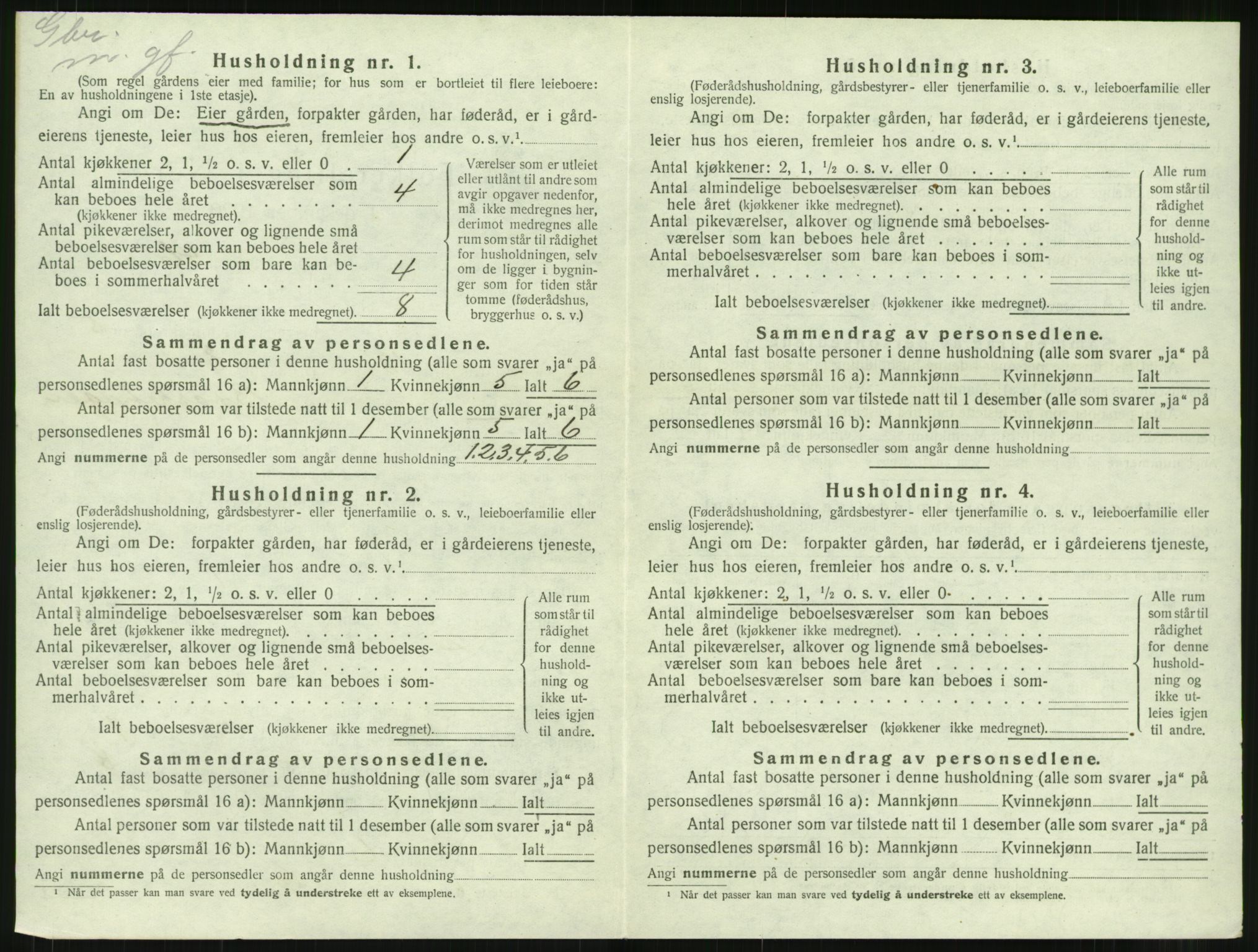 SAT, Folketelling 1920 for 1564 Stangvik herred, 1920, s. 551