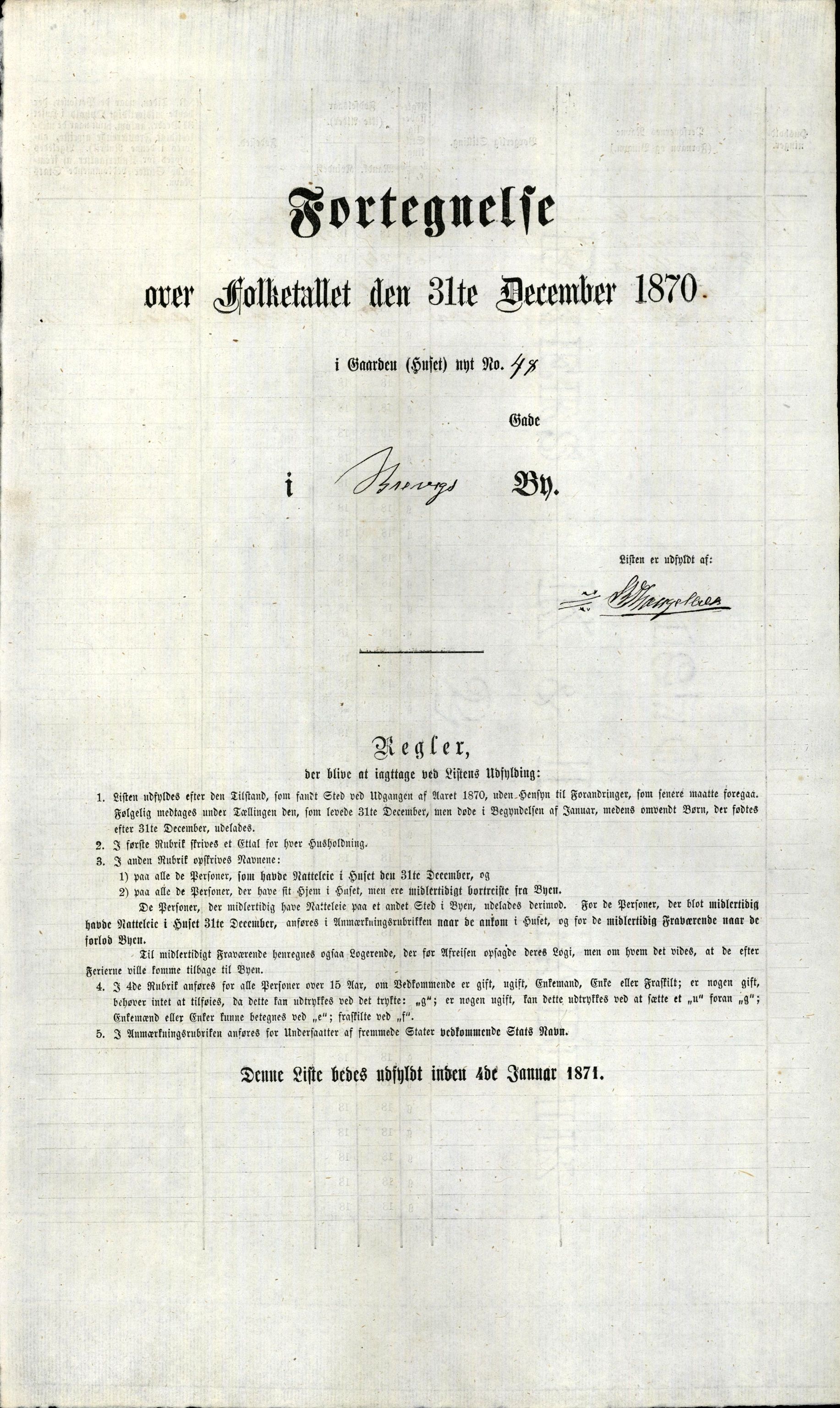RA, Folketelling 1870 for 0804 Brevik kjøpstad, 1870, s. 98