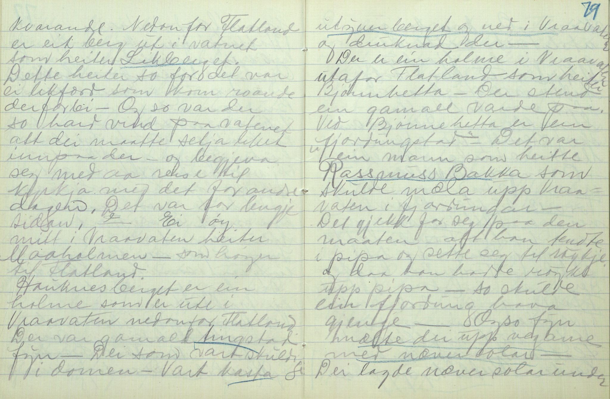 Rikard Berge, TEMU/TGM-A-1003/F/L0017/0004: 551-599 / 554 Vraadals historie, Signe Vesterdal, 1918, s. 78-79