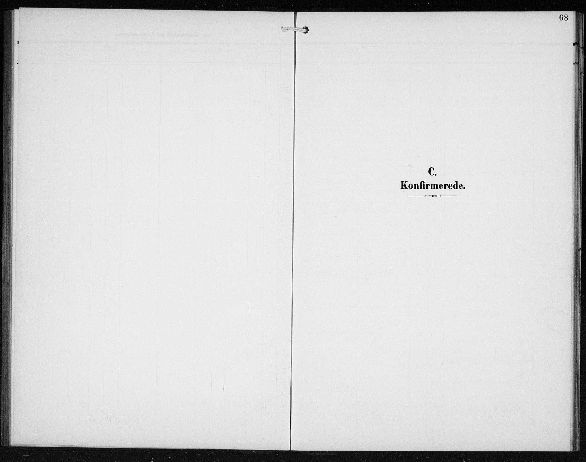 Hægebostad sokneprestkontor, SAK/1111-0024/F/Fb/Fba/L0005: Klokkerbok nr. B 5, 1907-1931, s. 68