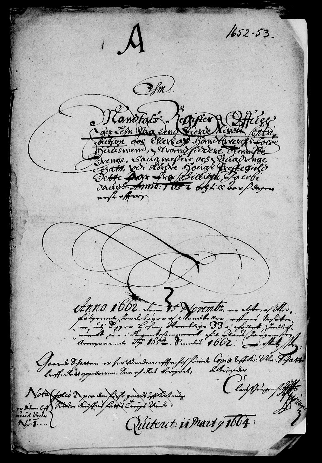 Rentekammeret inntil 1814, Reviderte regnskaper, Lensregnskaper, AV/RA-EA-5023/R/Rb/Rbm/L0009: Eiker len, 1652-1661