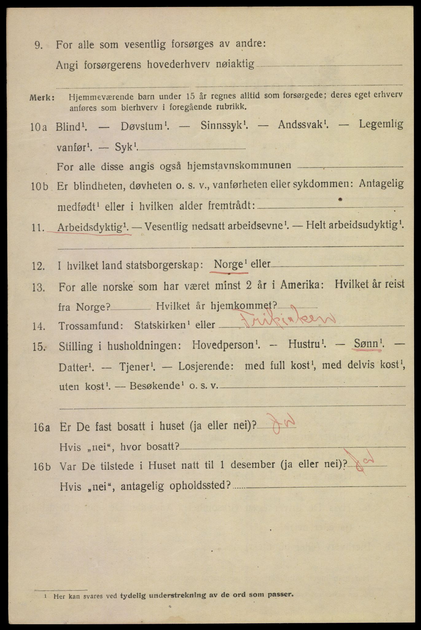 SAKO, Folketelling 1920 for 0801 Kragerø kjøpstad, 1920, s. 9704