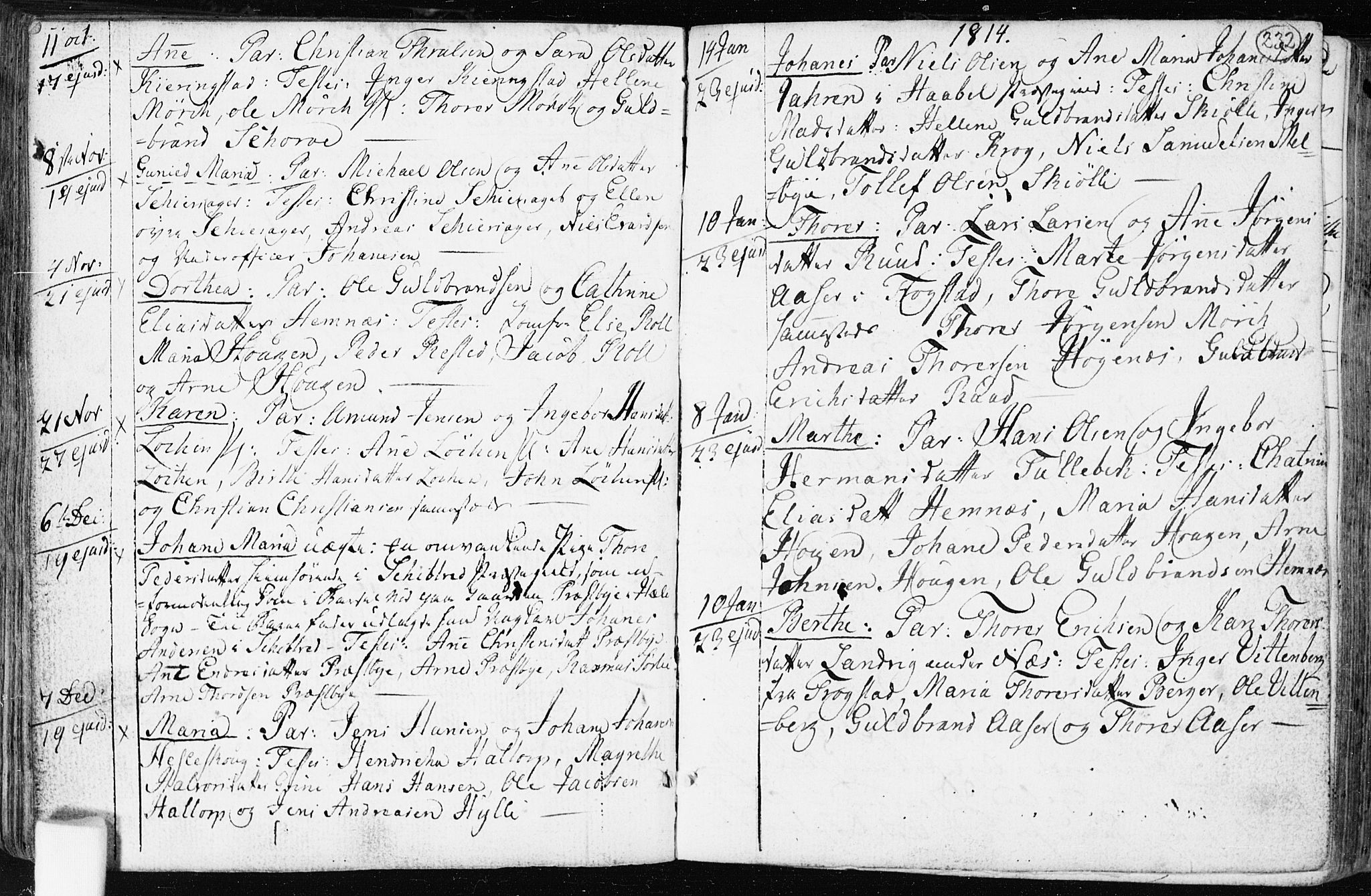 Spydeberg prestekontor Kirkebøker, SAO/A-10924/F/Fa/L0003: Ministerialbok nr. I 3, 1778-1814, s. 232