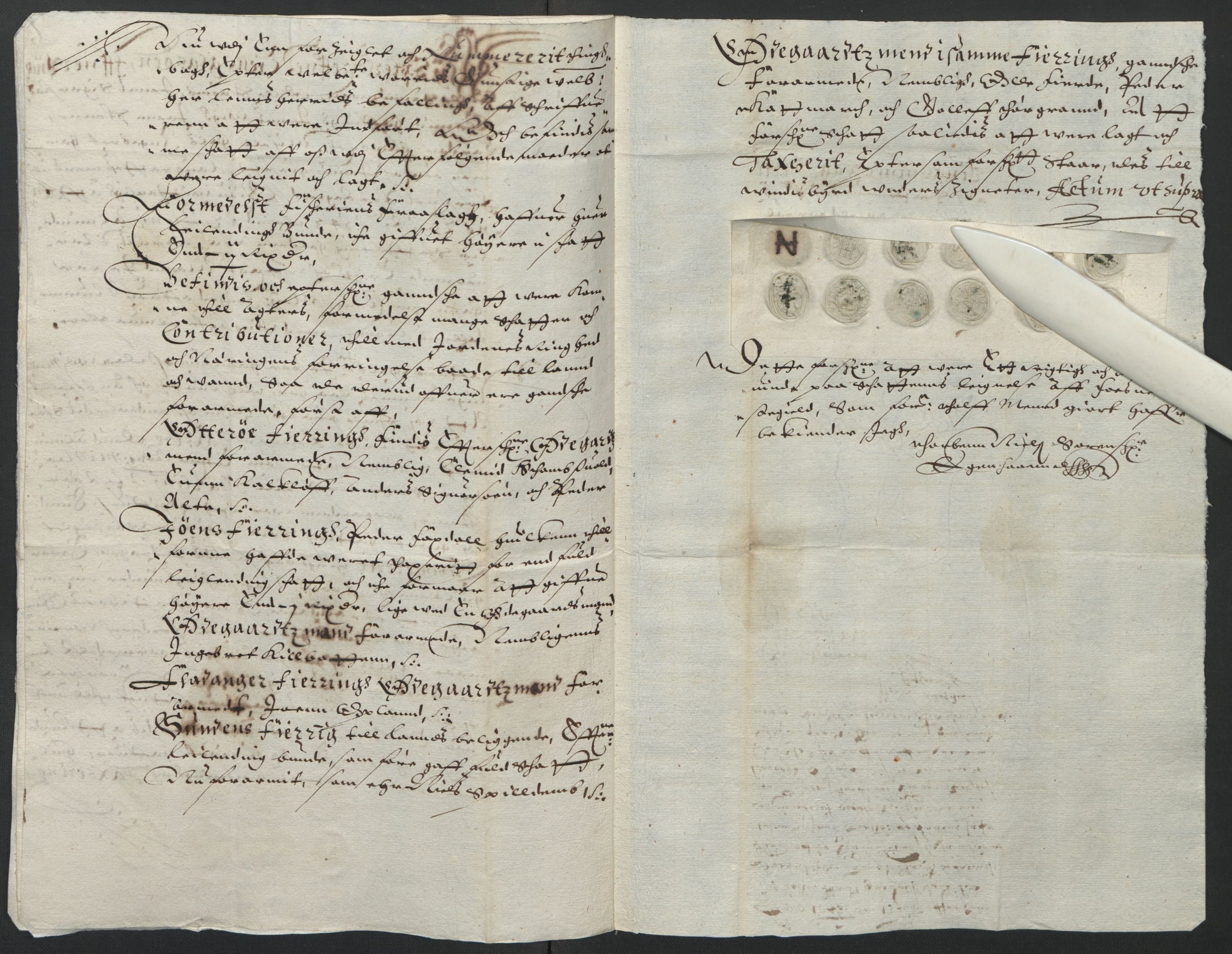 Rentekammeret inntil 1814, Reviderte regnskaper, Lensregnskaper, AV/RA-EA-5023/R/Rb/Rbw/L0075: Trondheim len, 1640-1643