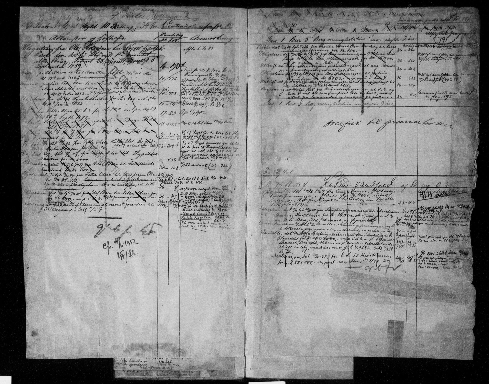 Idd og Marker sorenskriveri, AV/SAO-A-10283/G/Ga/Gac/L0004b: Panteregister nr. II 4b, 1848-1953, s. 790-791