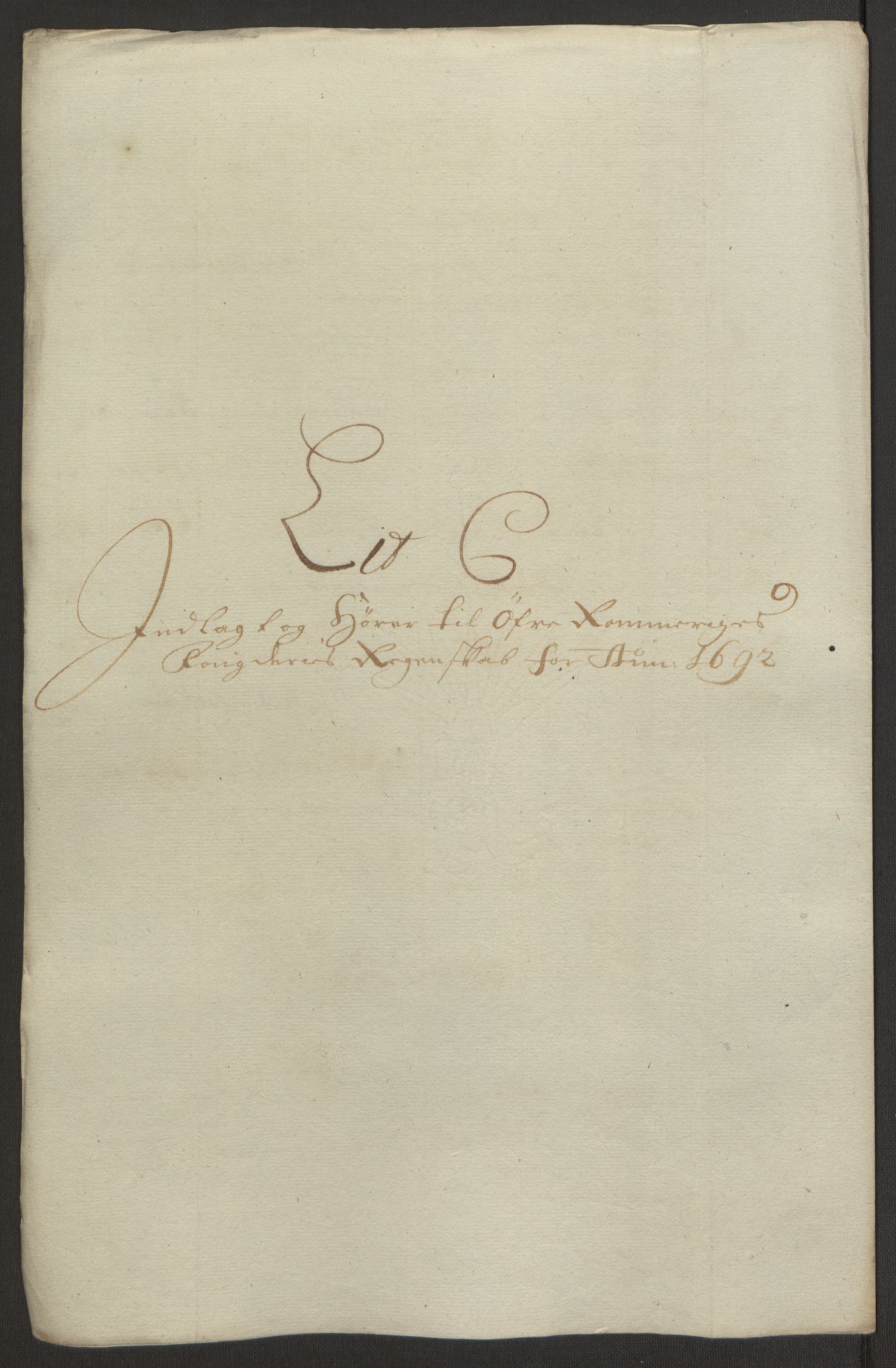 Rentekammeret inntil 1814, Reviderte regnskaper, Fogderegnskap, AV/RA-EA-4092/R12/L0704: Fogderegnskap Øvre Romerike, 1692, s. 47