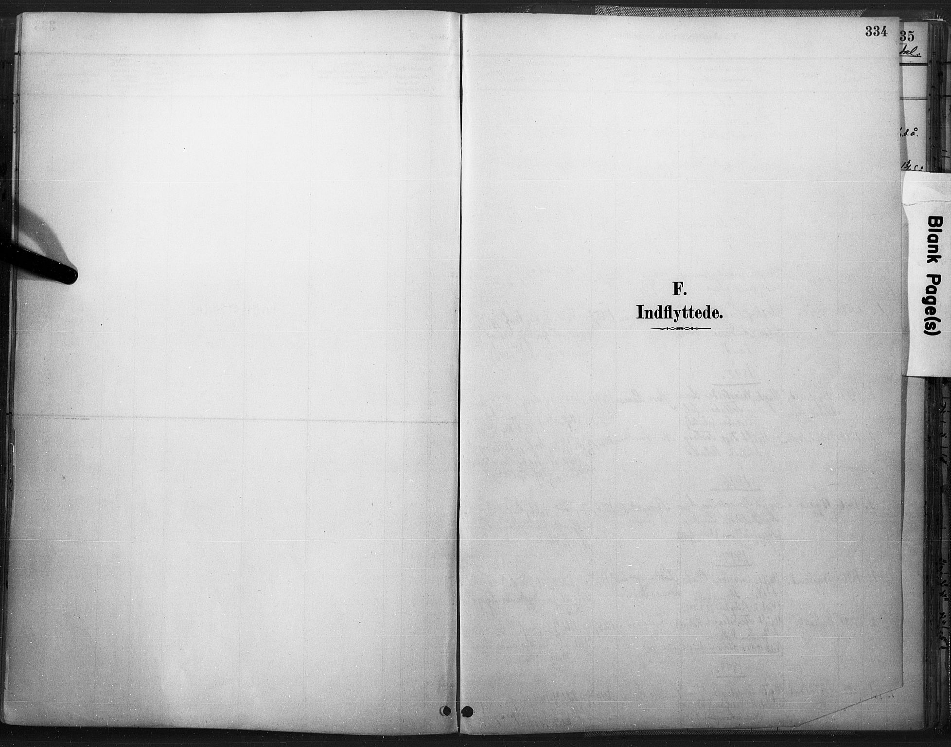 Åmli sokneprestkontor, SAK/1111-0050/F/Fa/Fac/L0010: Ministerialbok nr. A 10 /3, 1885-1899, s. 334